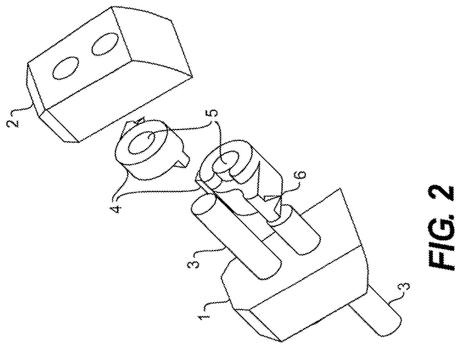 Patent US12611312 Figure 2 – Medical implant for fixation and integration with hard tissue
