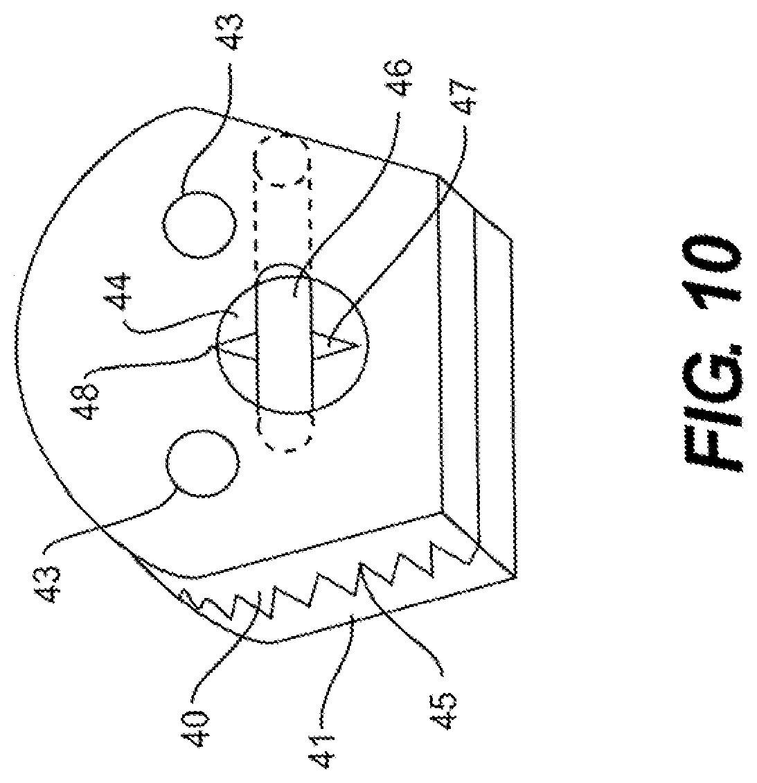 Patent US12611312 Figure 10 – Medical implant for fixation and integration with hard tissue