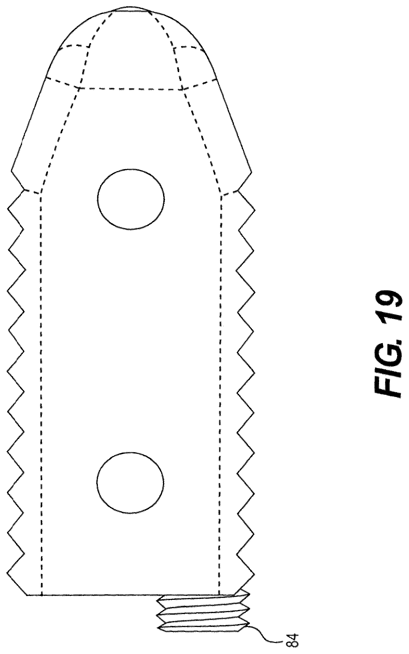 Patent US12611312 Figure 19 – Medical implant for fixation and integration with hard tissue