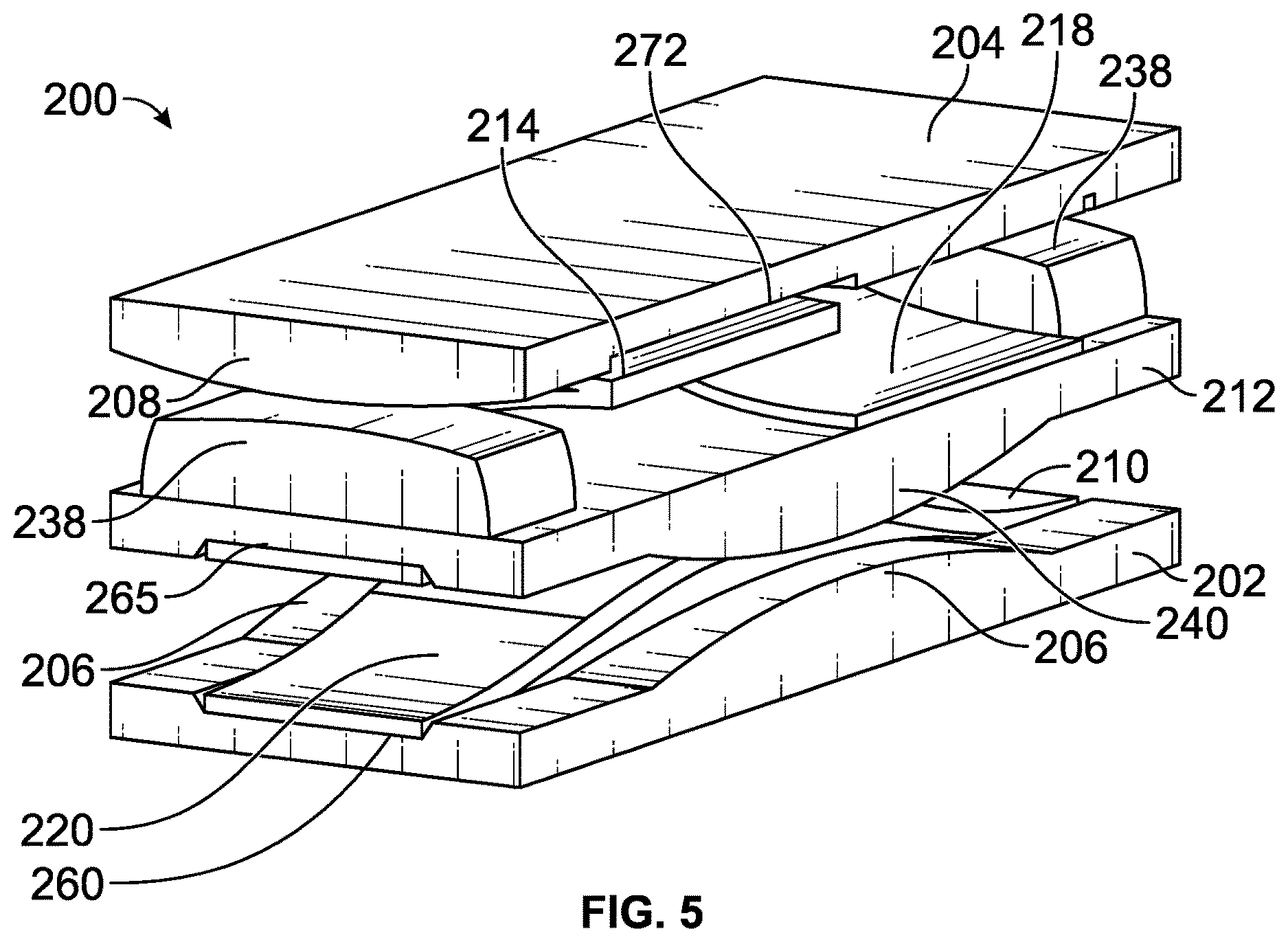 Patent US12611313 Figure 5 – Minimally invasive compliant devices for total lumbar disc replacement