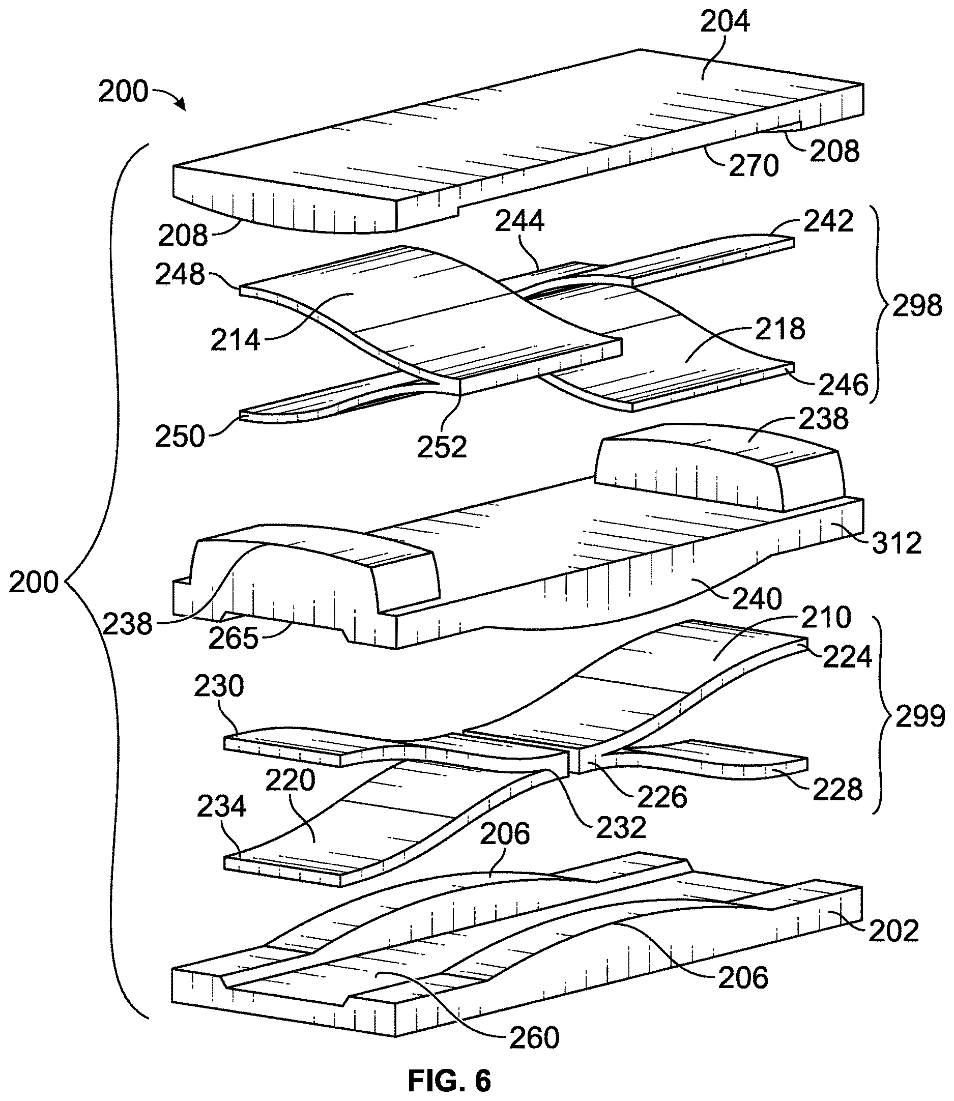 Patent US12611313 Figure 6 – Minimally invasive compliant devices for total lumbar disc replacement
