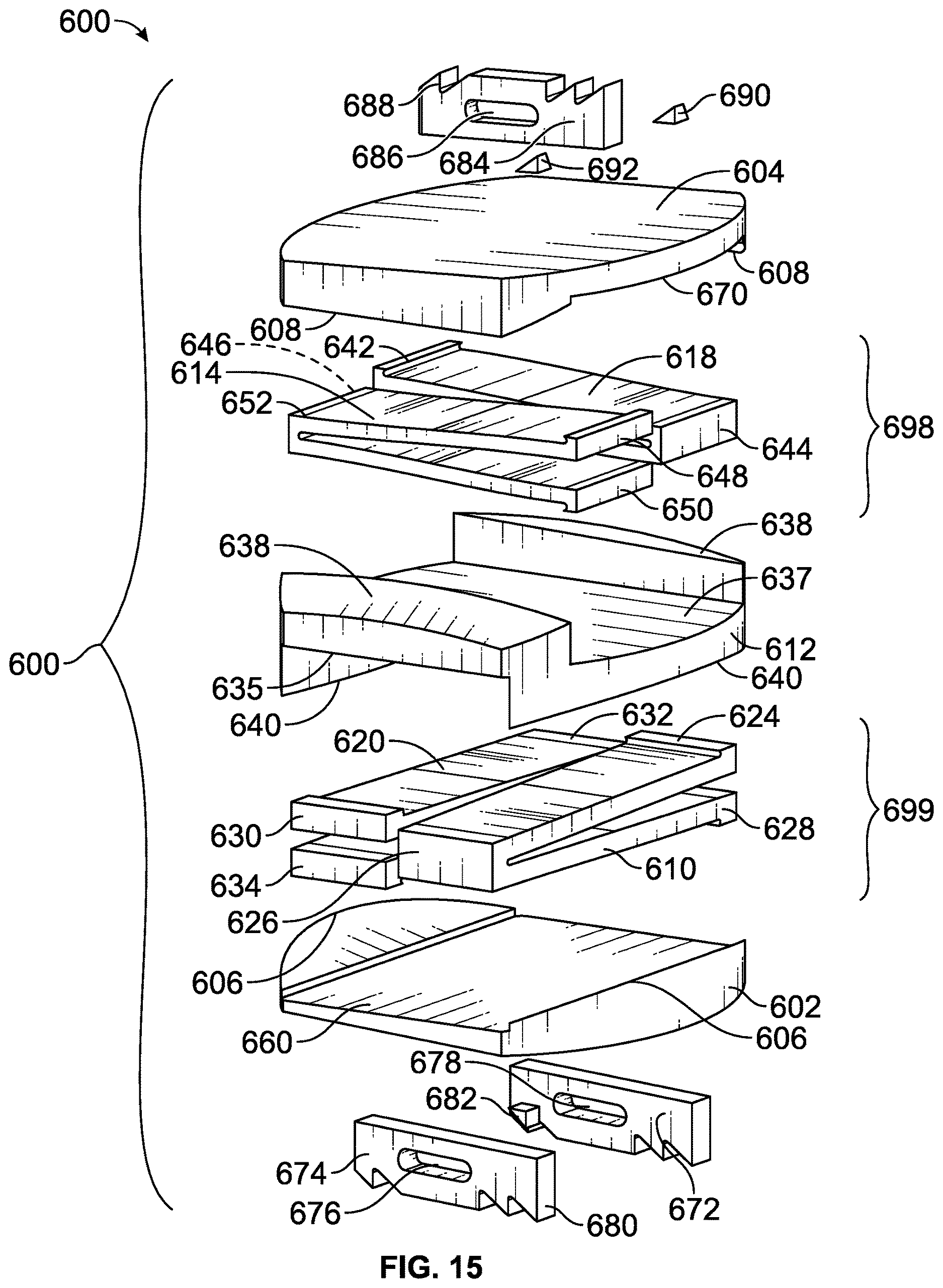 Patent US12611313 Figure 15 – Minimally invasive compliant devices for total lumbar disc replacement