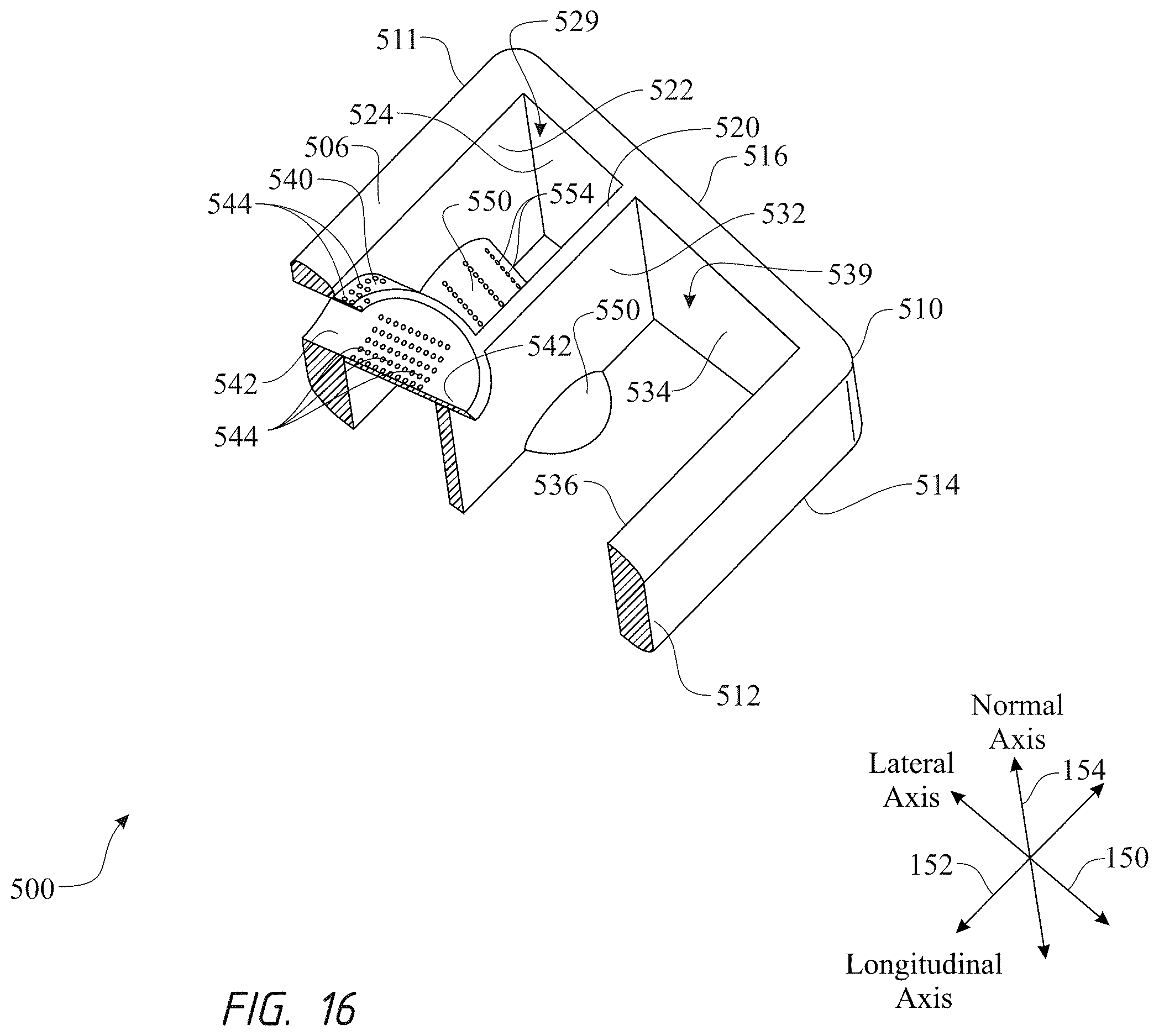 Patent US12611316 Figure 16 – Intervertebral members and methods of using a bone reinforcing composition for retaining the intervertebral members