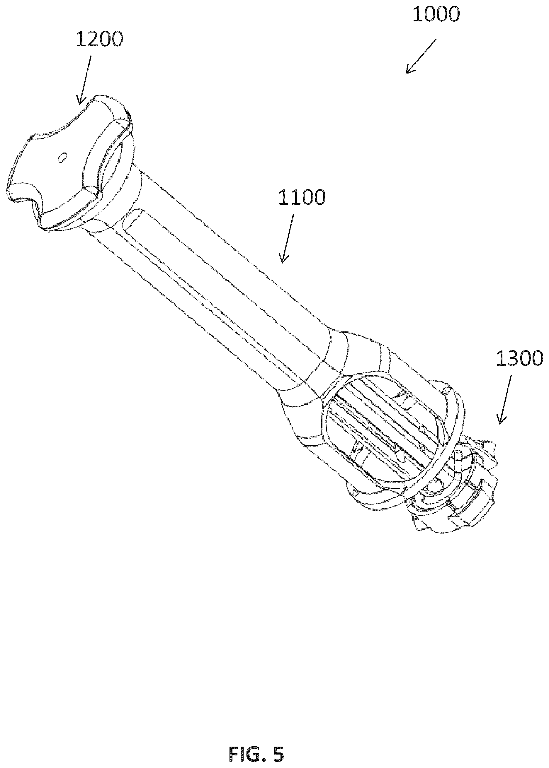 Patent US12611318 Figure 3 – Shoulder implant impactor with stabilization features