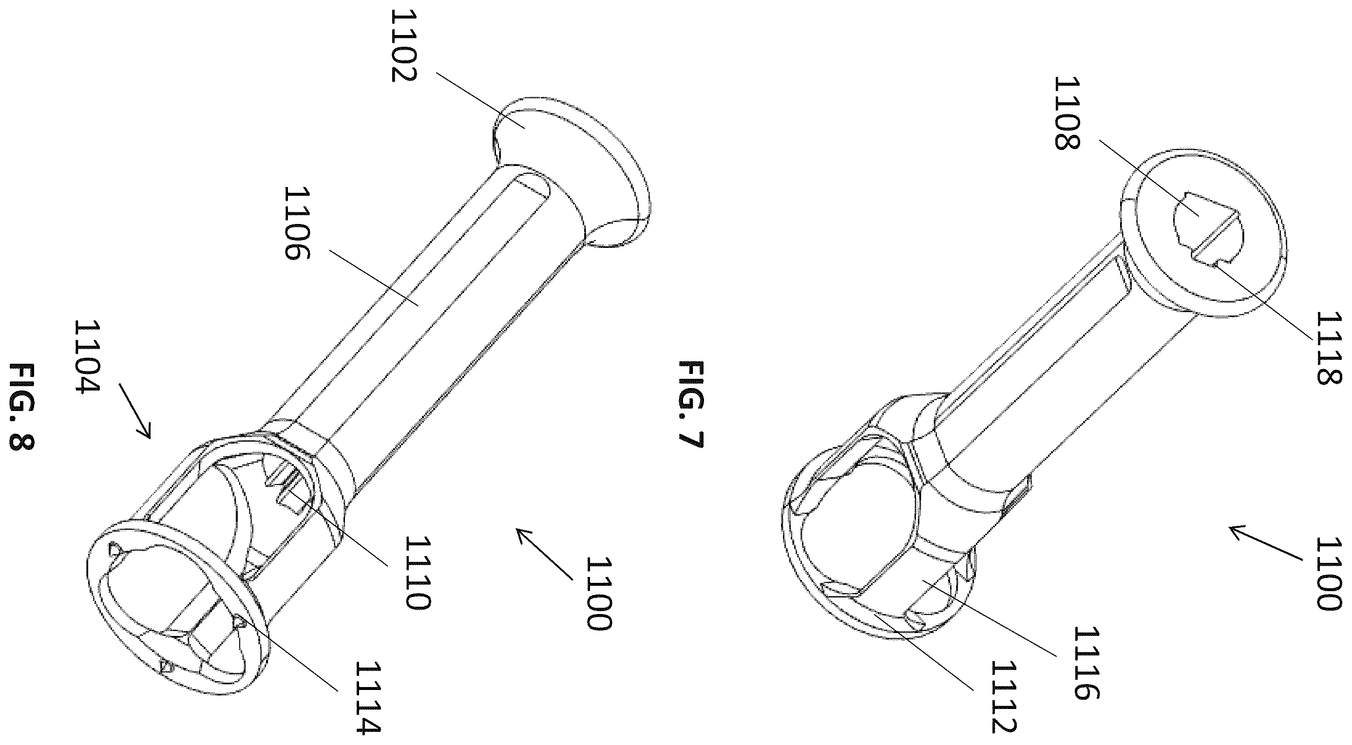 Patent US12611318 Figure 5 – Shoulder implant impactor with stabilization features