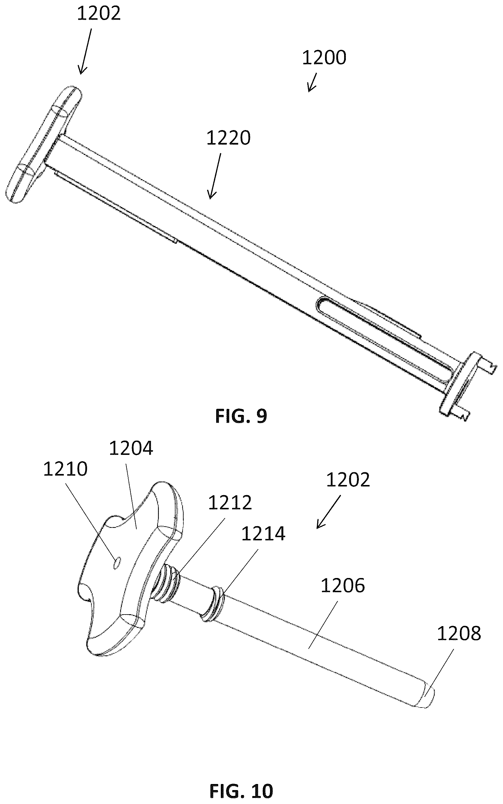Patent US12611318 Figure 6 – Shoulder implant impactor with stabilization features