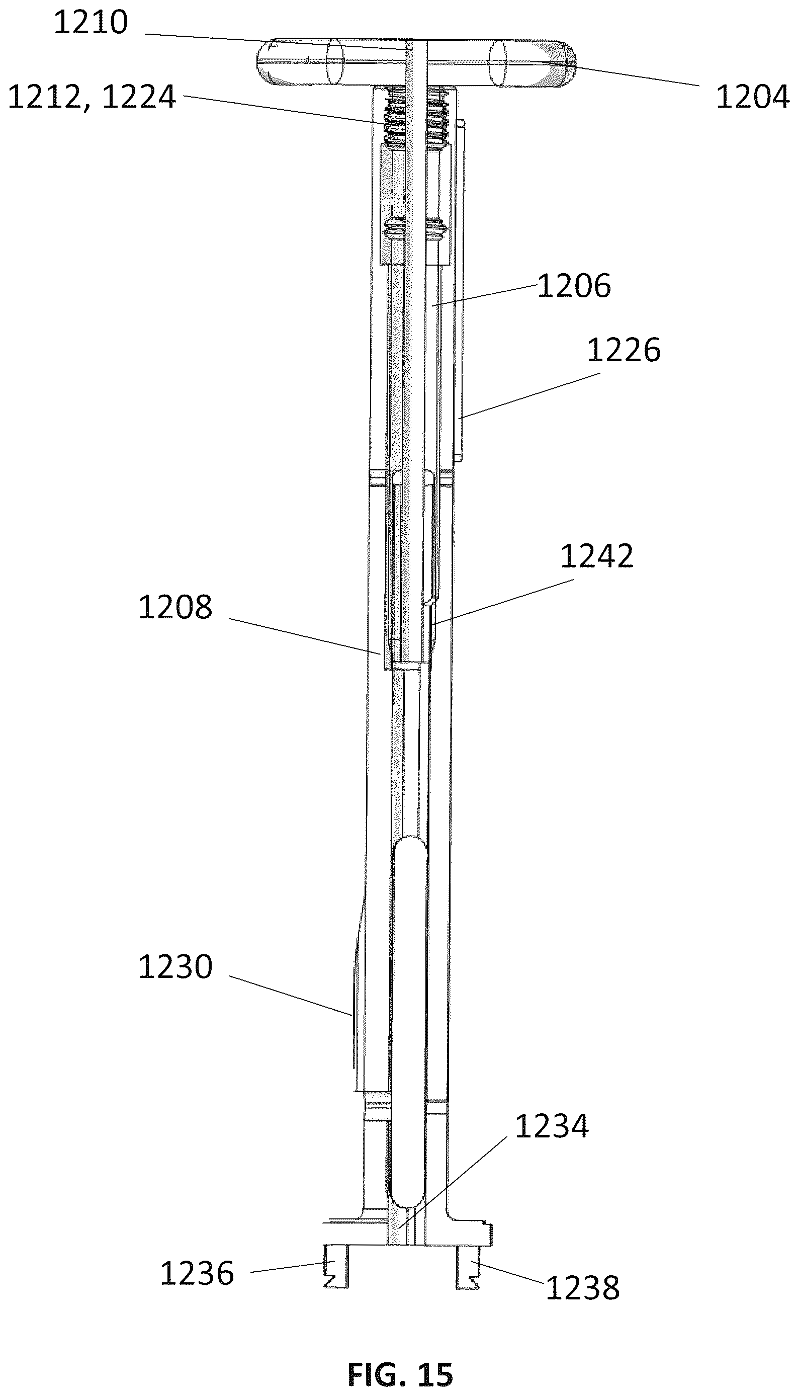 Patent US12611318 Figure 9 – Shoulder implant impactor with stabilization features