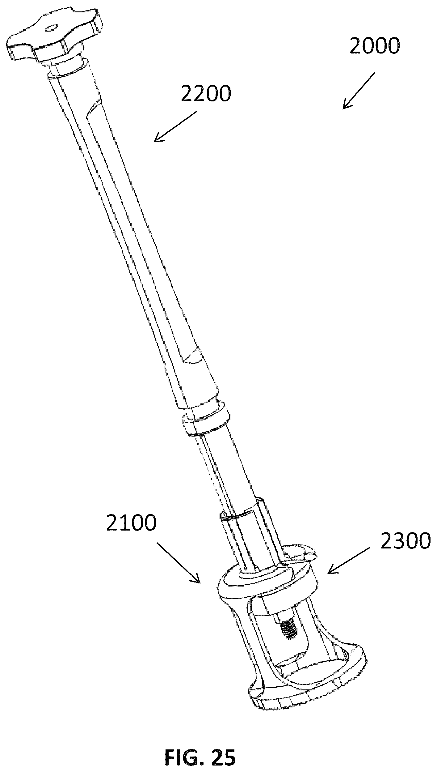 Patent US12611318 Figure 16 – Shoulder implant impactor with stabilization features