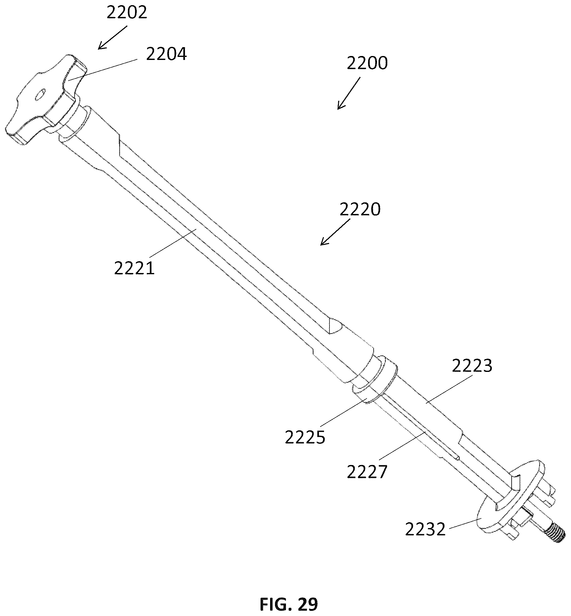 Patent US12611318 Figure 19 – Shoulder implant impactor with stabilization features