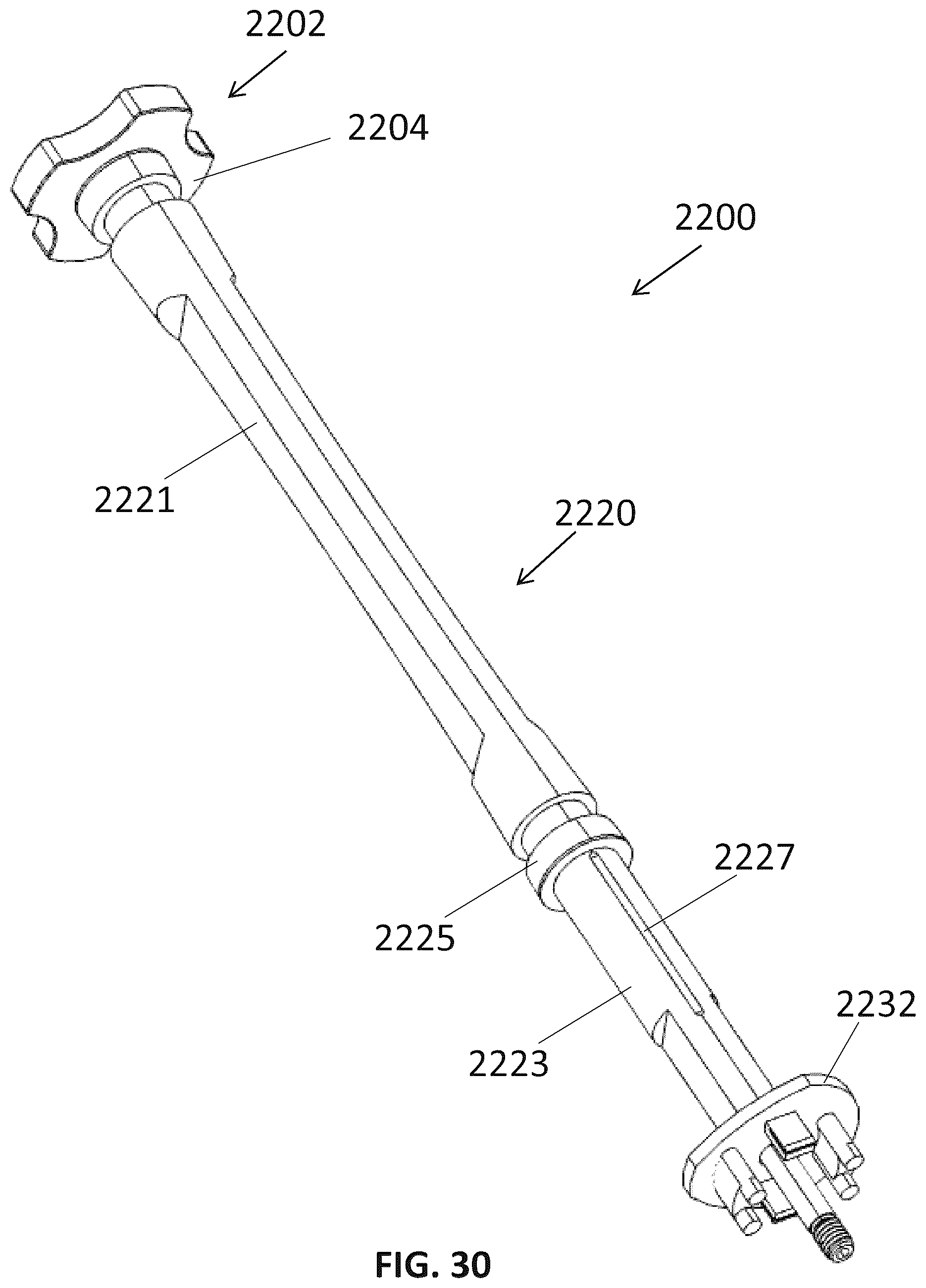 Patent US12611318 Figure 20 – Shoulder implant impactor with stabilization features