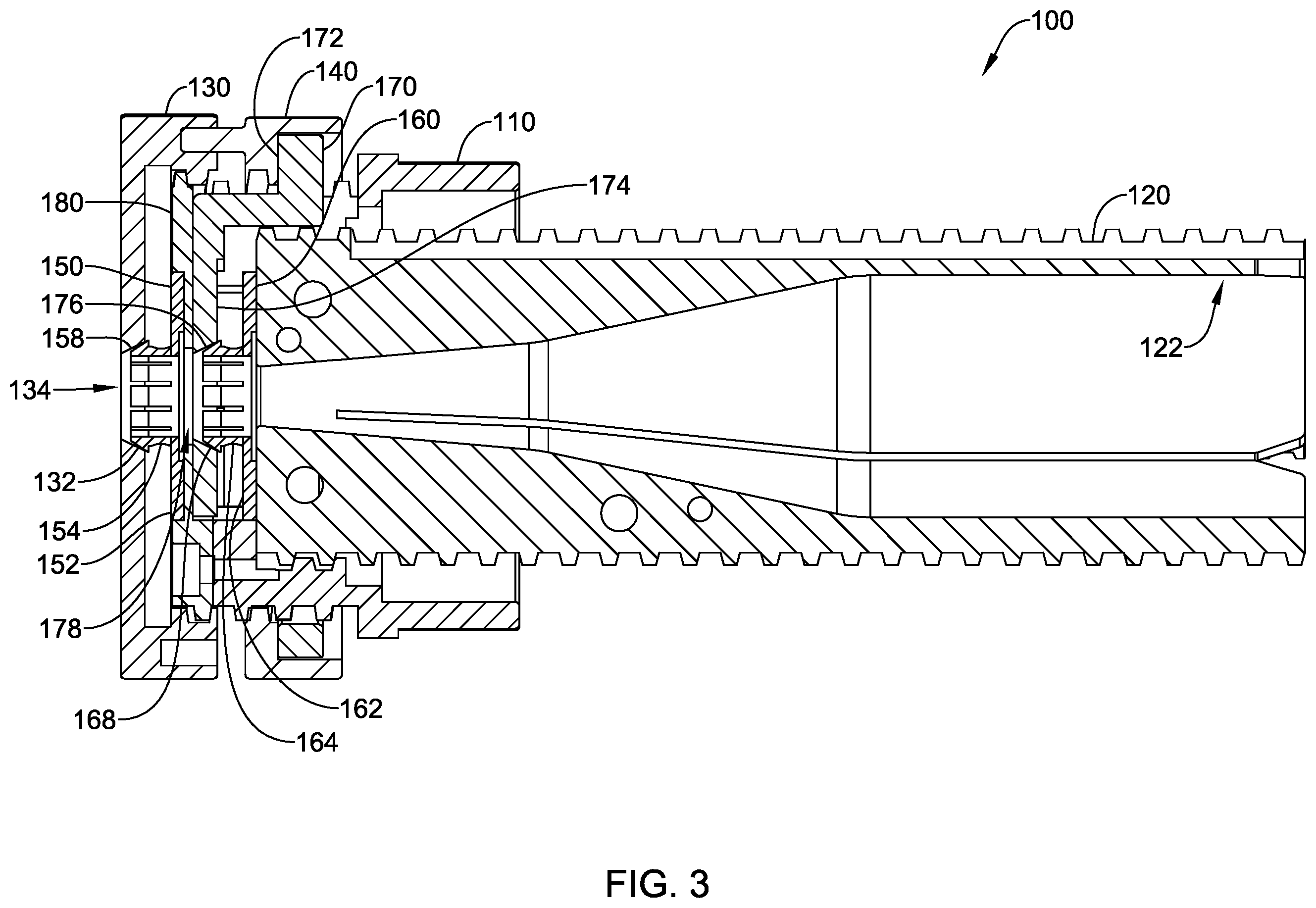 Patent US12611322 Figure 4 – Device and method for compressing and loading a stent