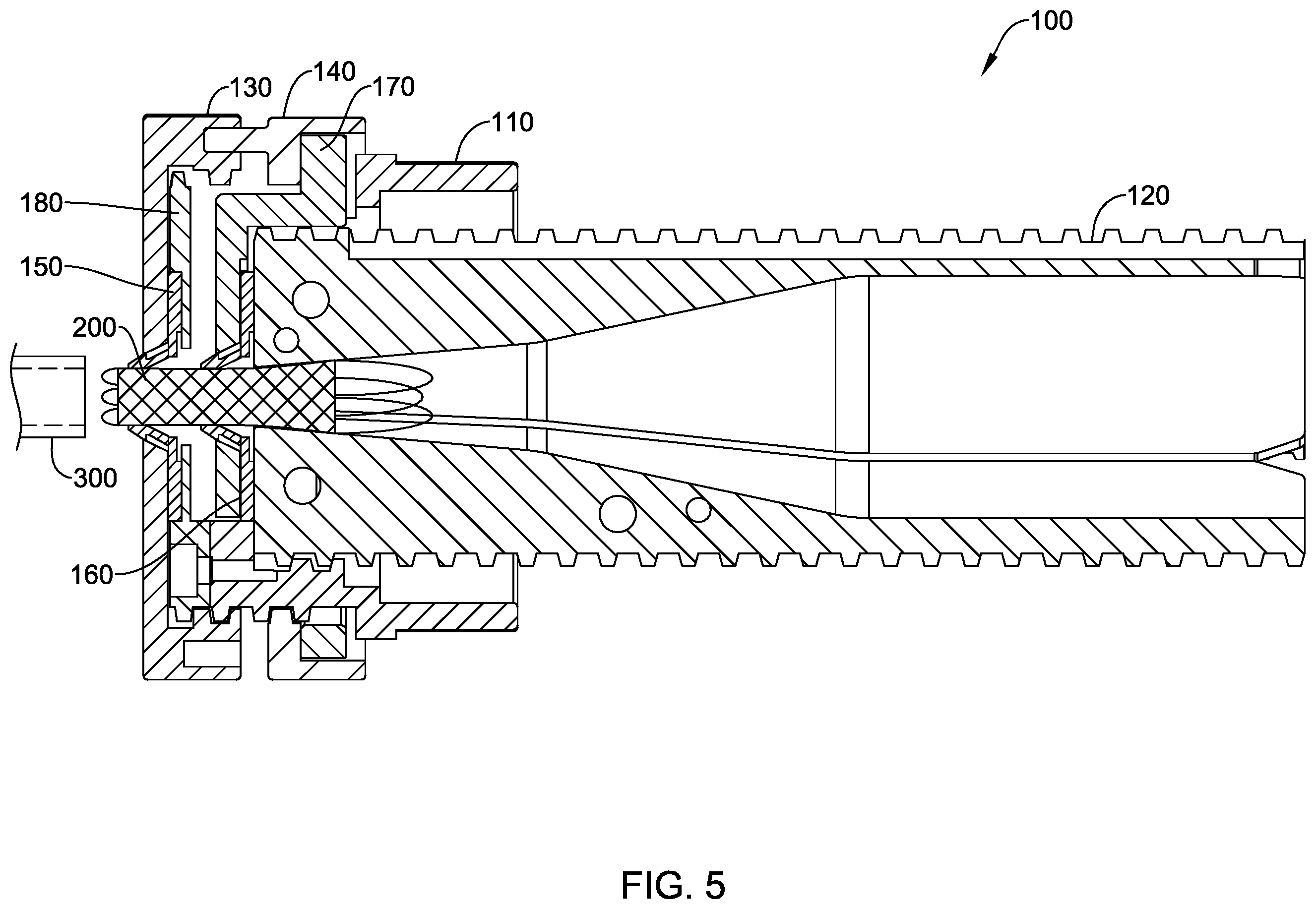 Patent US12611322 Figure 6 – Device and method for compressing and loading a stent