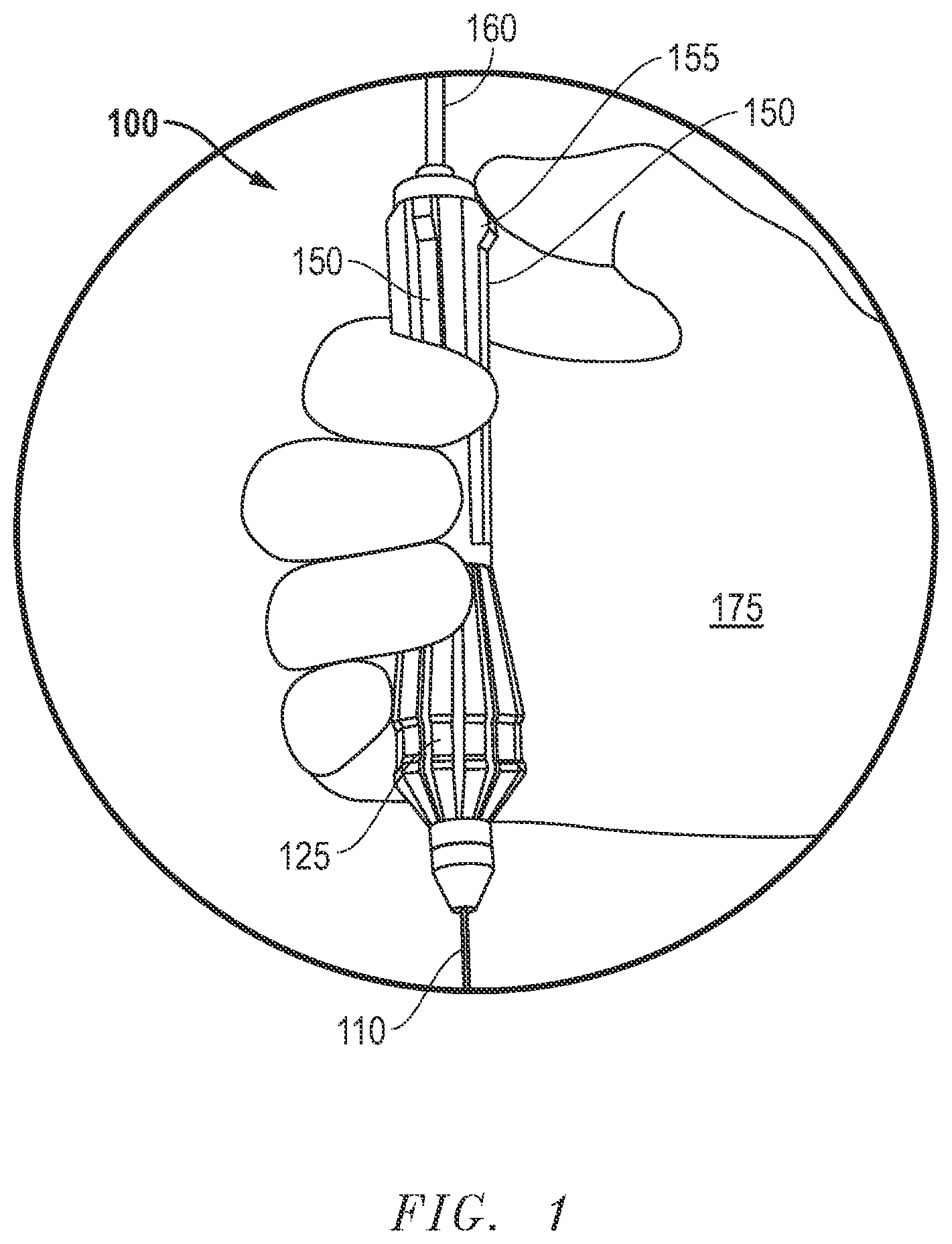 Patent US12611327 Figure 1 – Multi-implement surgical device