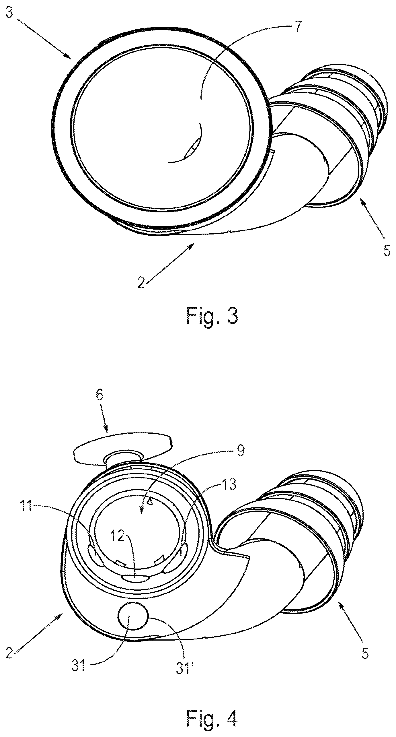 Patent US12611334 Figure 3 – Adjustable hearing protection device