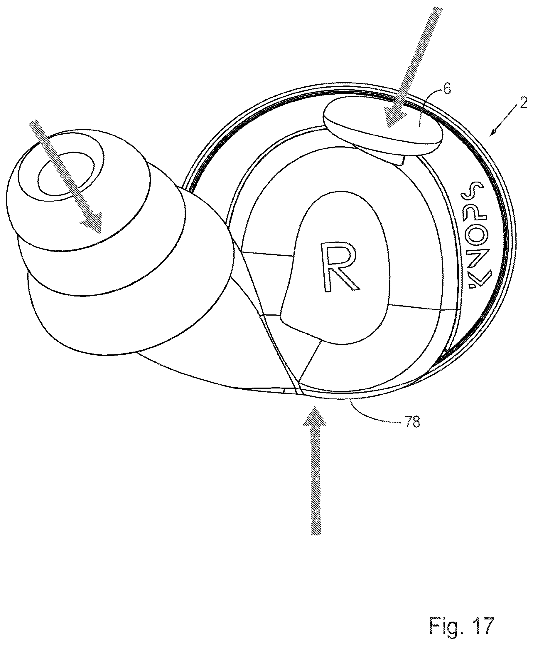 Patent US12611334 Figure 14 – Adjustable hearing protection device
