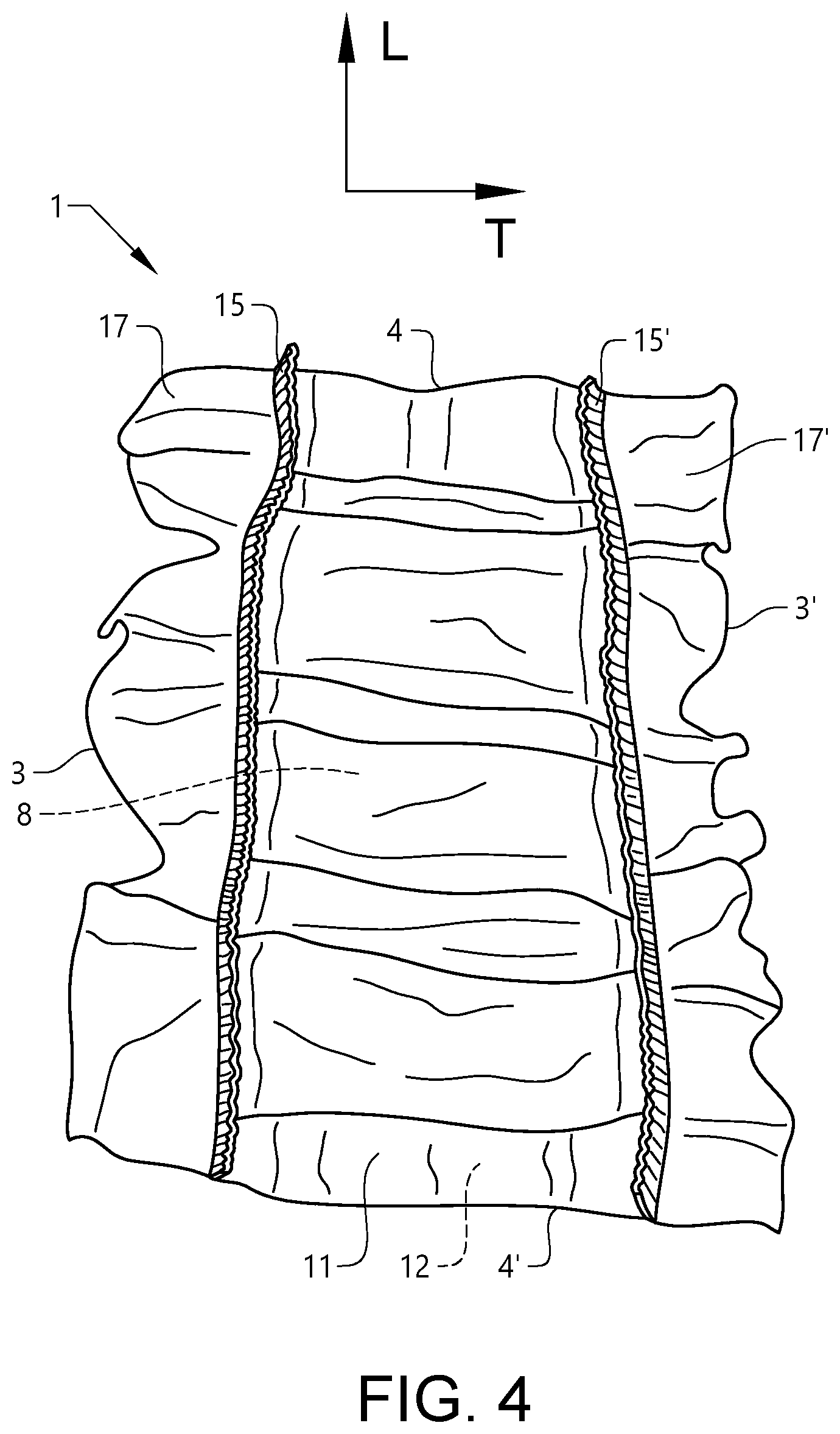 Patent US12611340 Figure 3 – Absorbent insert