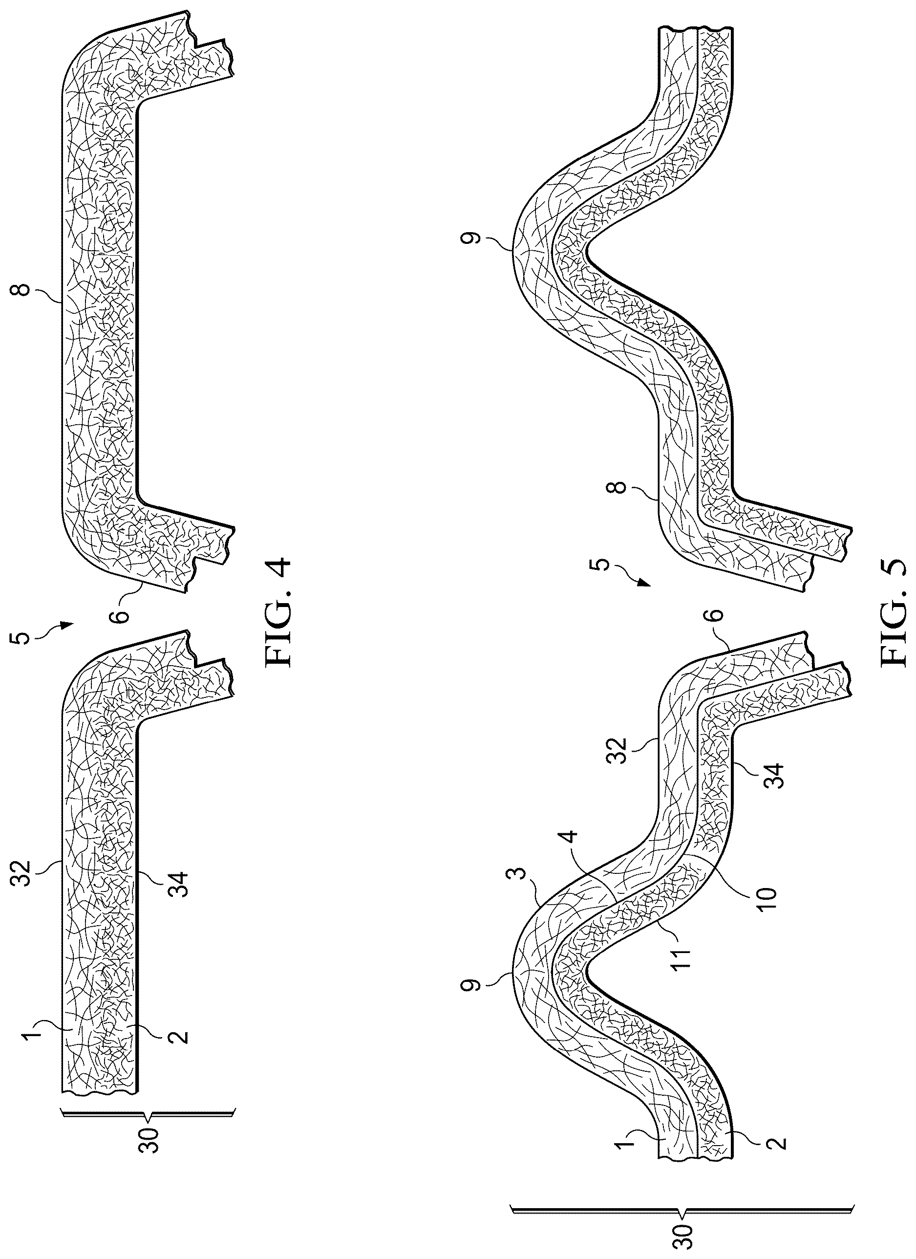 Patent US12611341 Figure 4 – Absorbent articles having spacer woven fabric