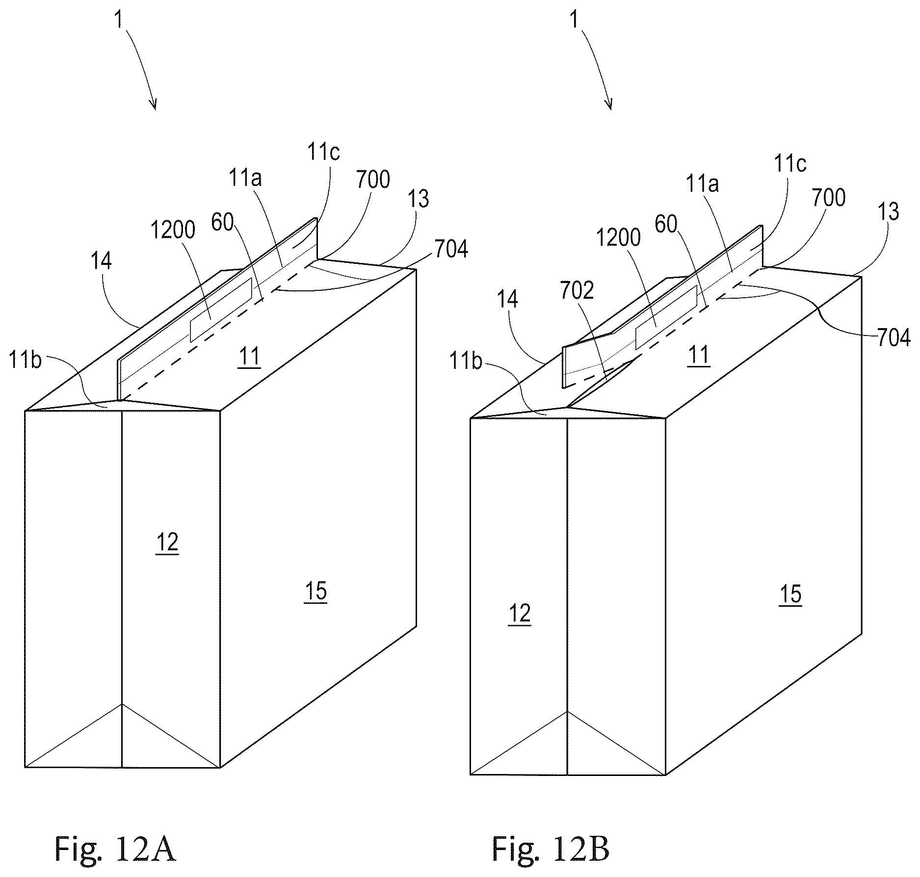 Patent US12611342 Figure 18 – Absorbent article packages with natural fibers and opening features