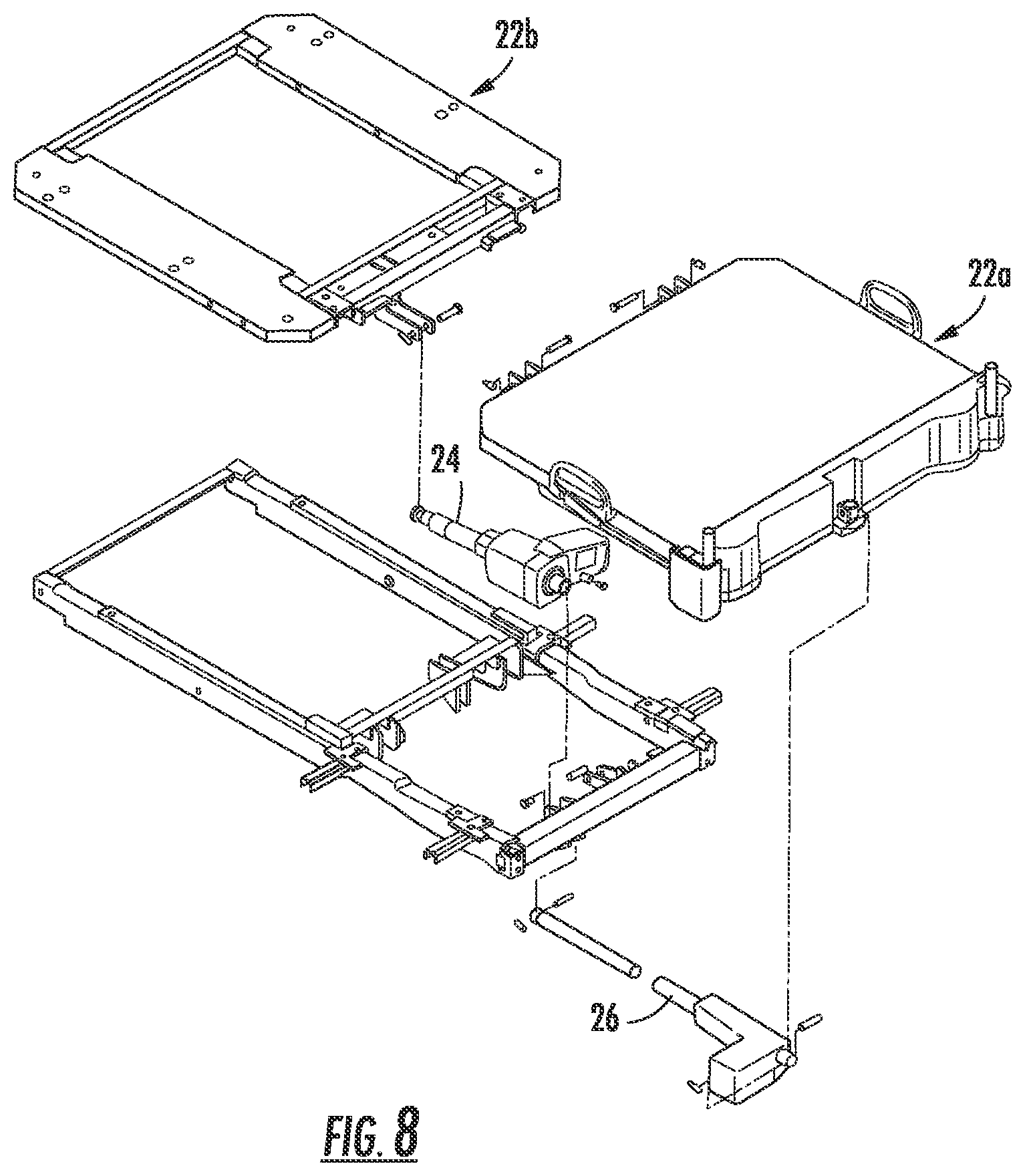 Patent US12611345 Figure 8 – Patient support with improved control
