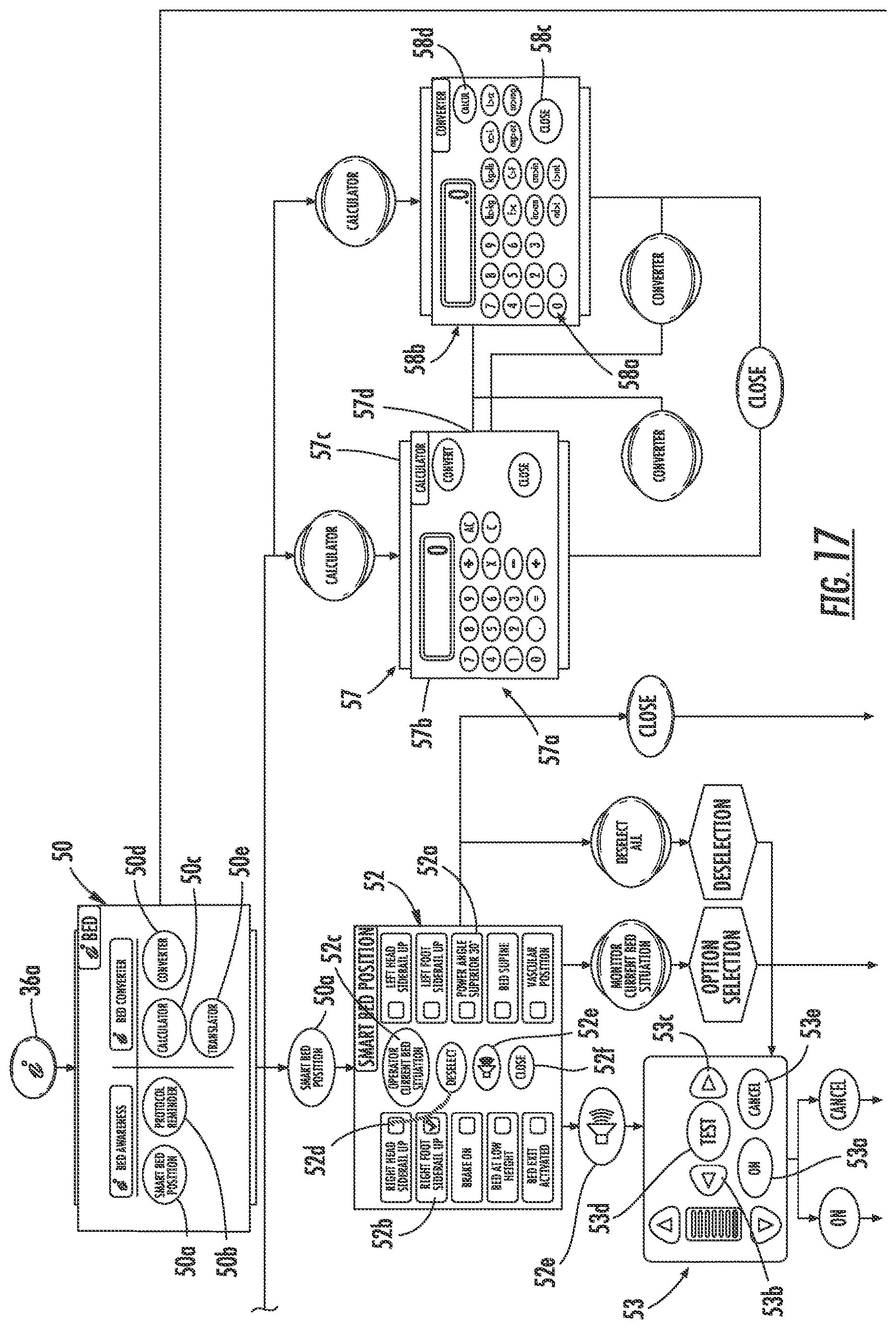 Patent US12611345 Figure 17 – Patient support with improved control