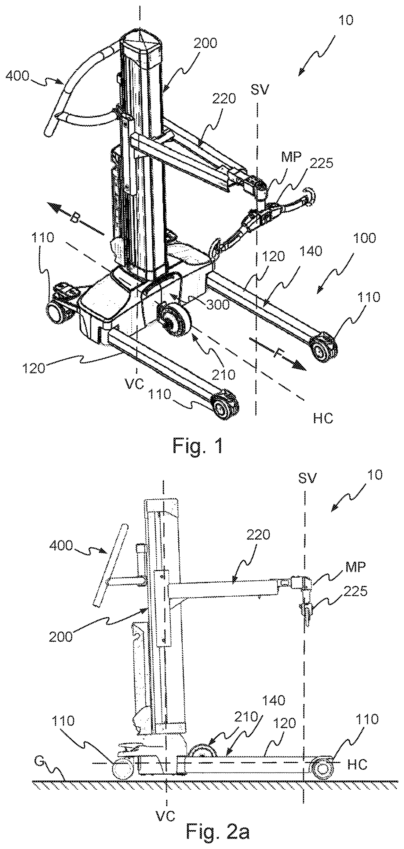 Patent US12611348 Figure 1 – Patient transfer device