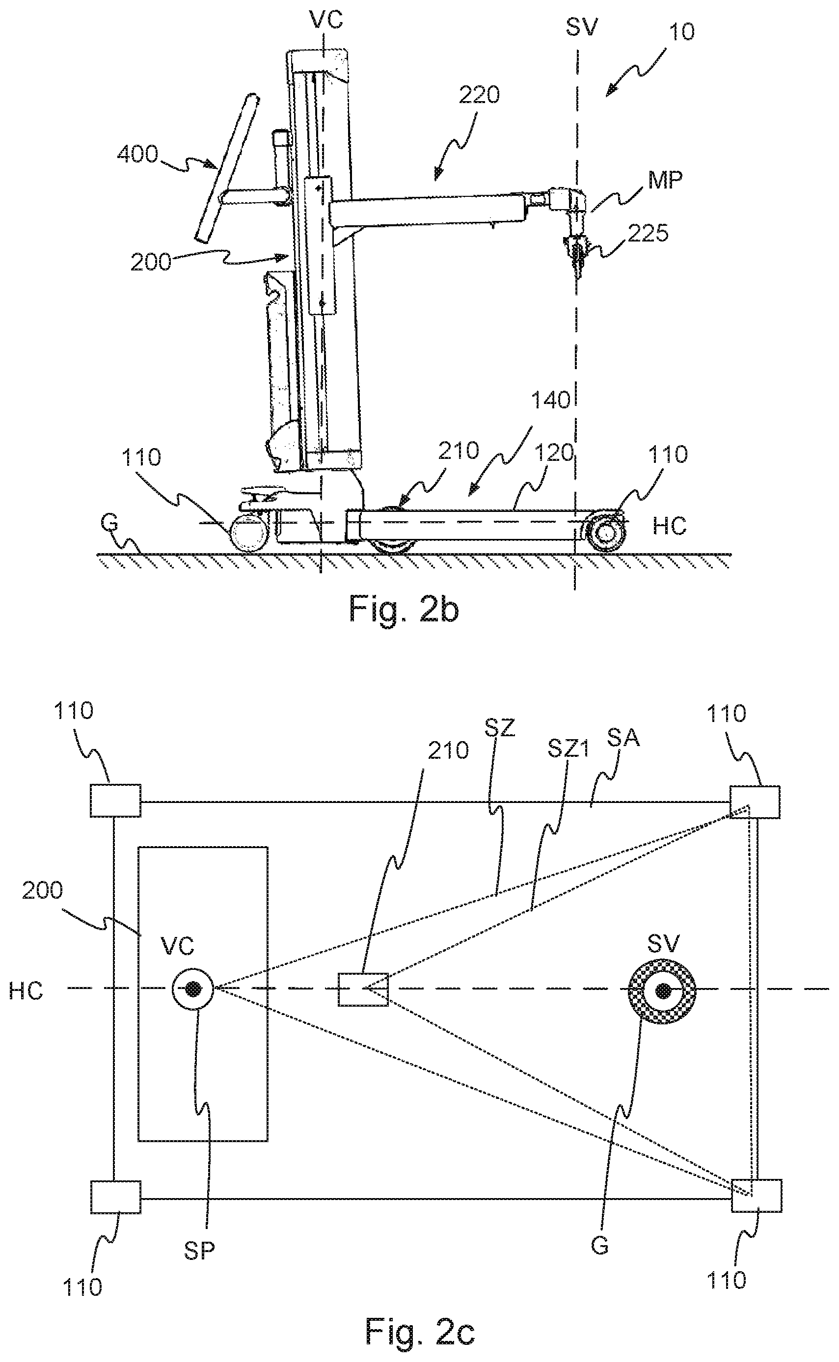 Patent US12611348 Figure 2 – Patient transfer device