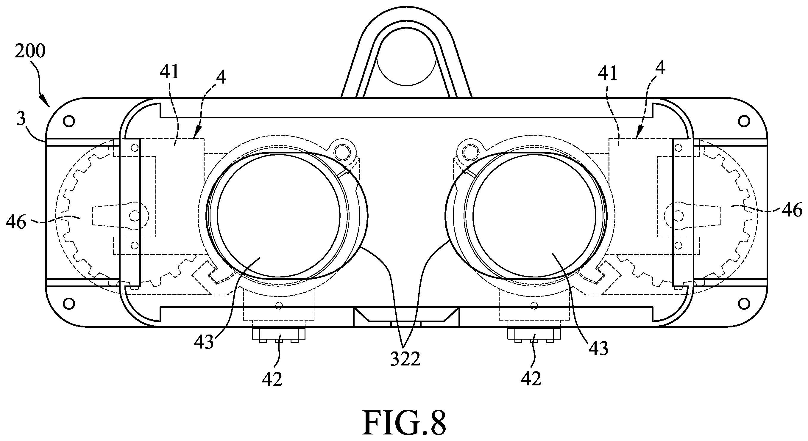 Patent US12611353 Figure 8 – Visual examining and training device