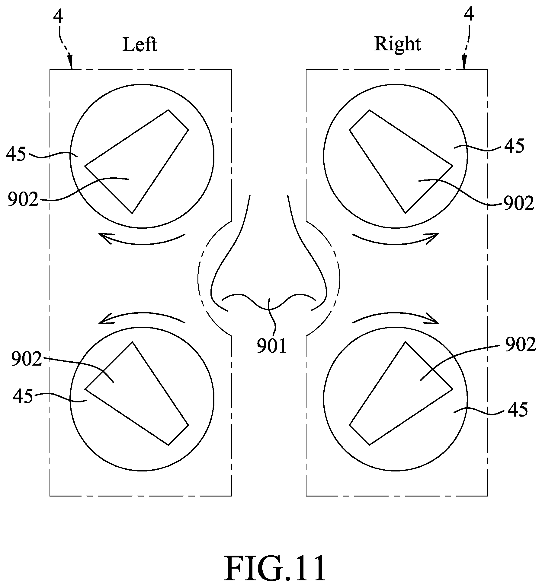Patent US12611353 Figure 11 – Visual examining and training device