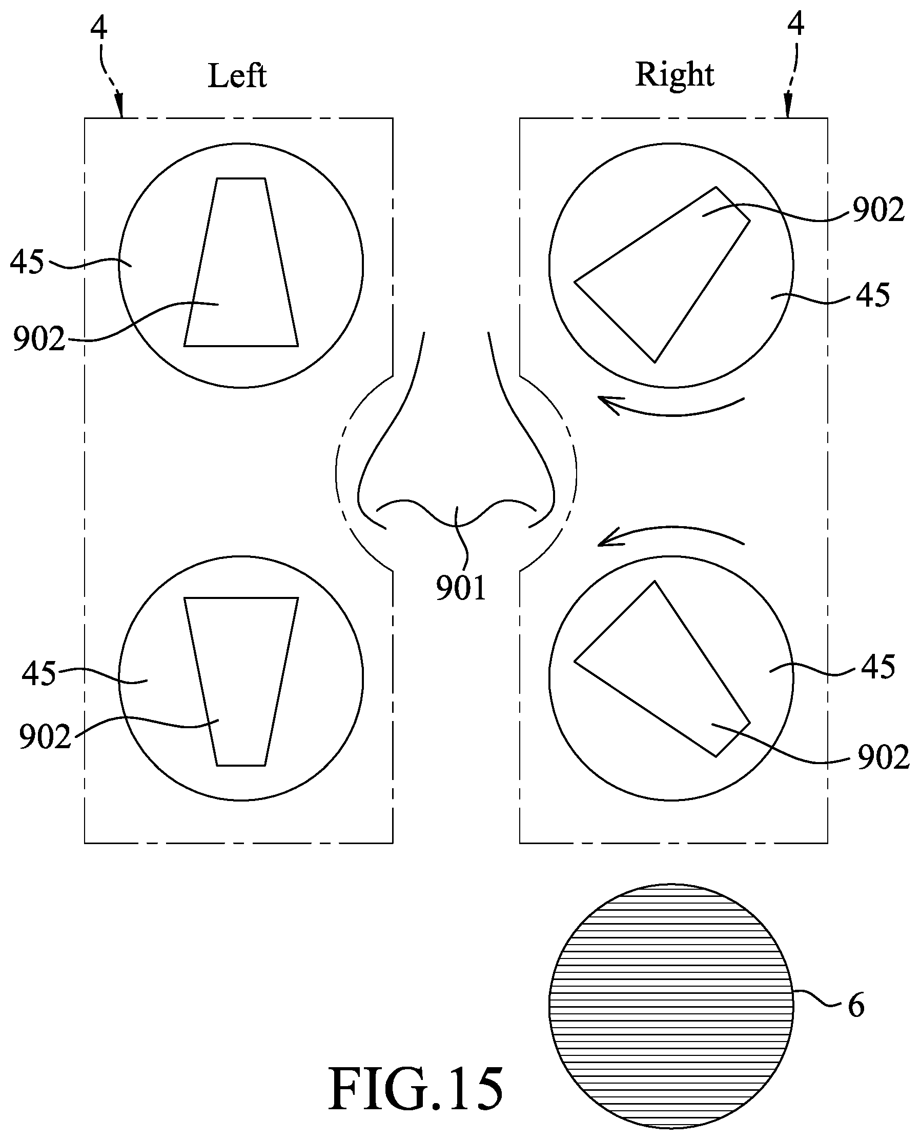 Patent US12611353 Figure 15 – Visual examining and training device