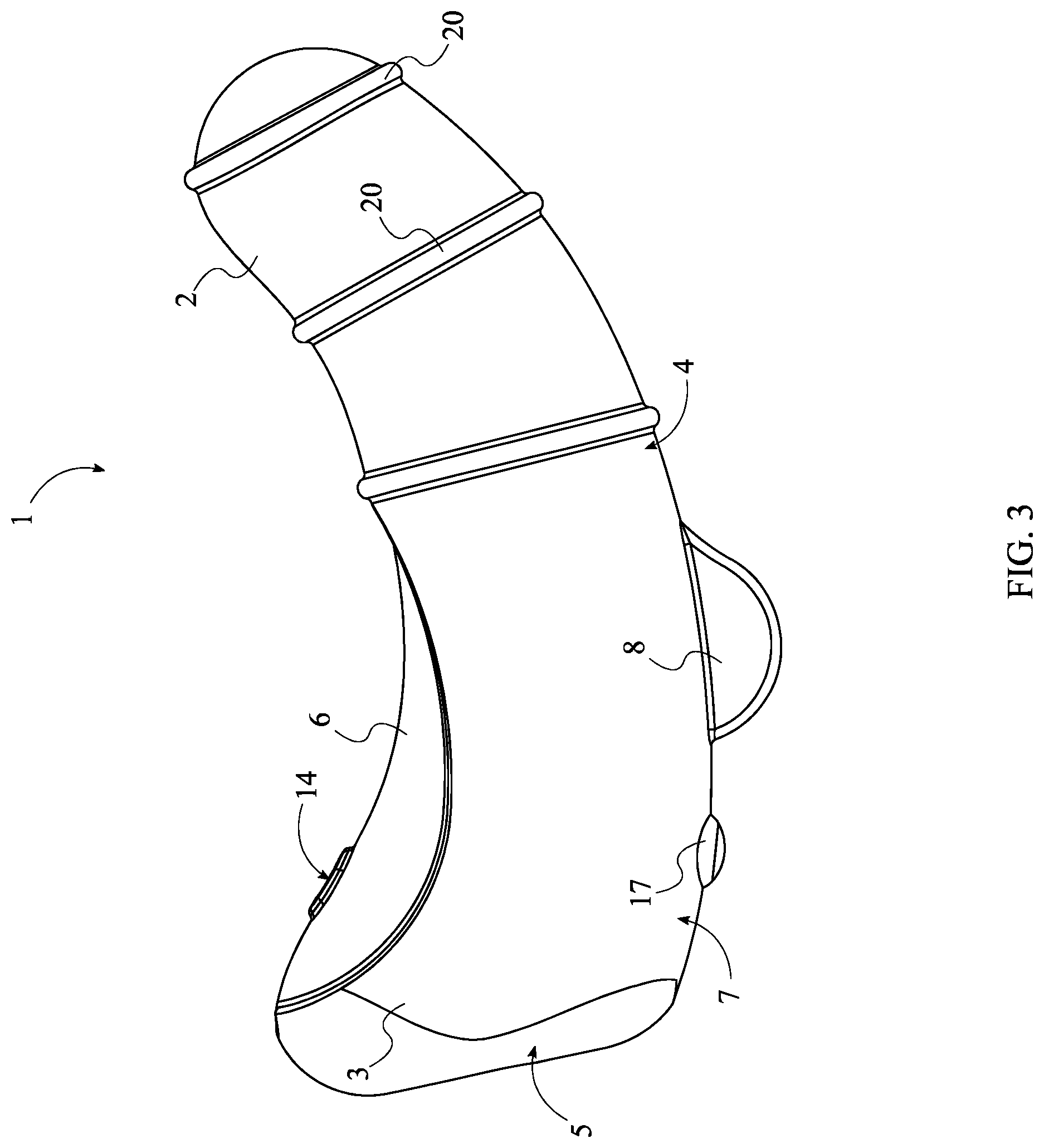 Patent US12611354 Figure 3 – Water-jetting sexual stimulator