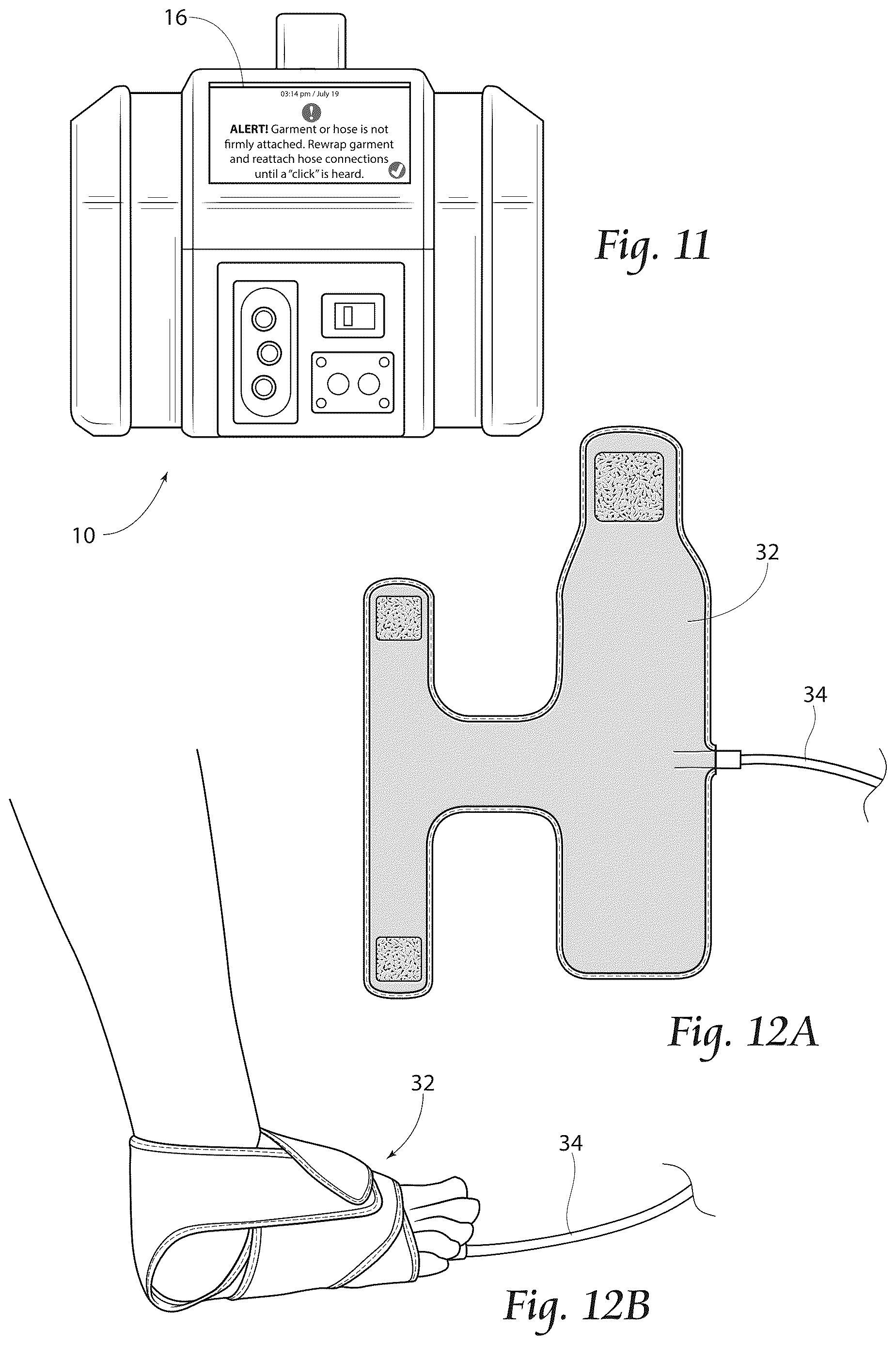Patent US12611355 Figure 5 – System and method for heat or cold therapy and compression therapy