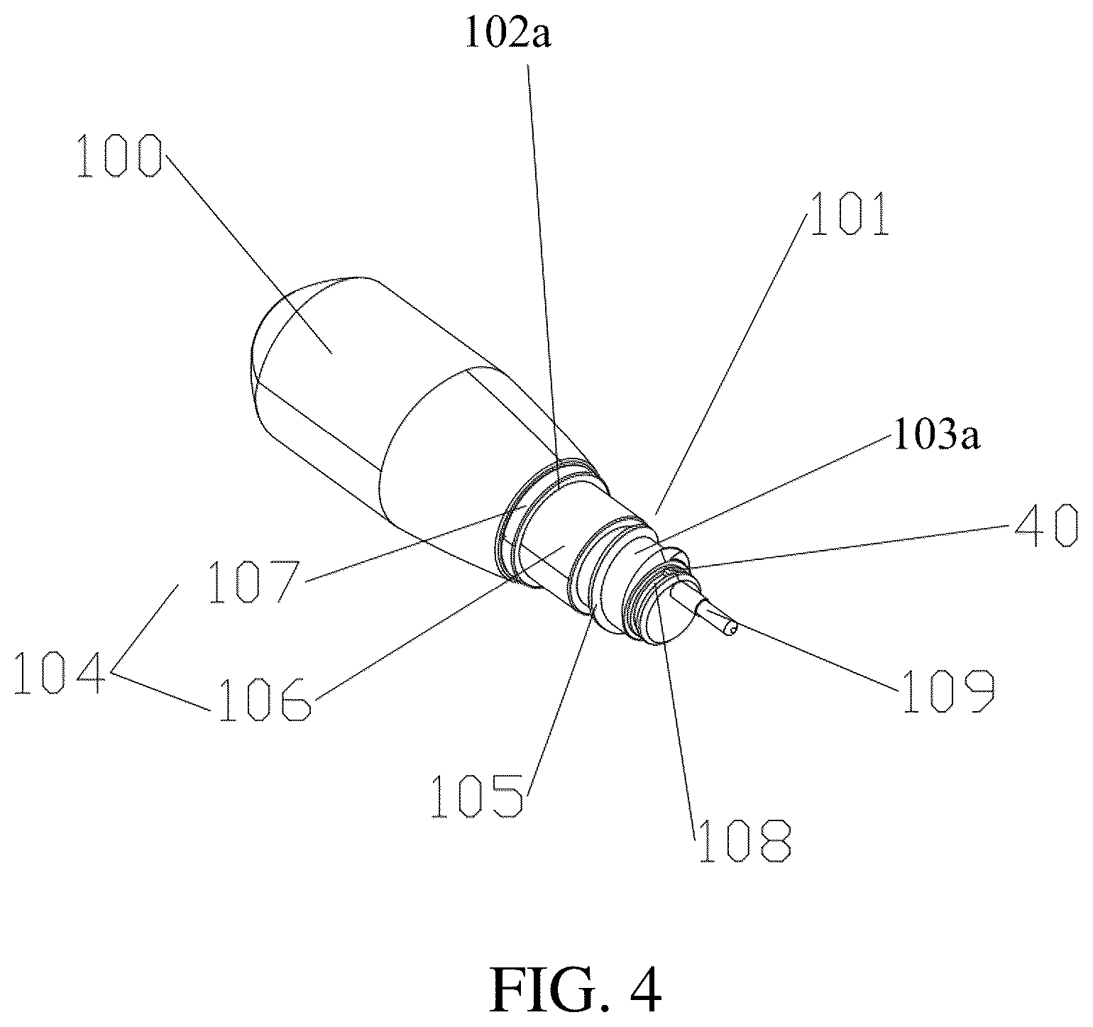 Patent US12611360 Figure 4 – Massager