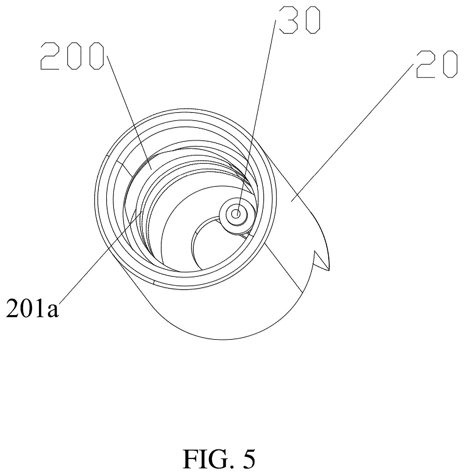 Patent US12611360 Figure 5 – Massager
