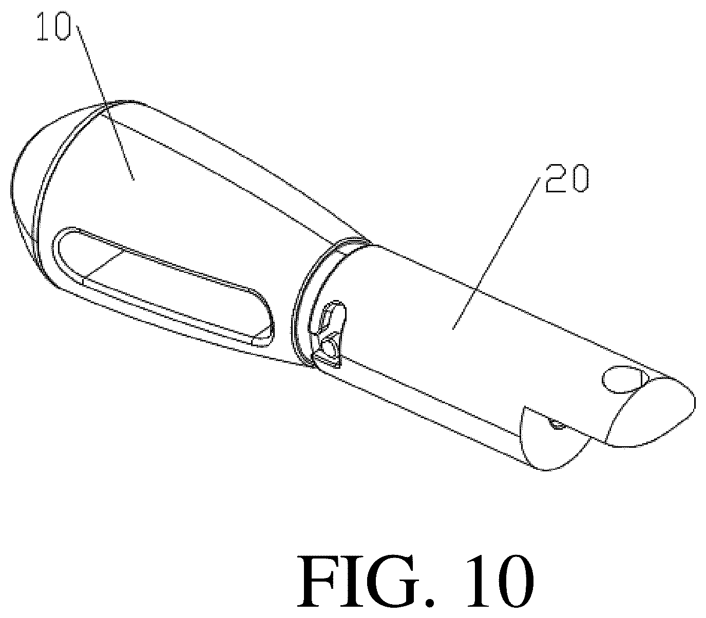 Patent US12611360 Figure 10 – Massager