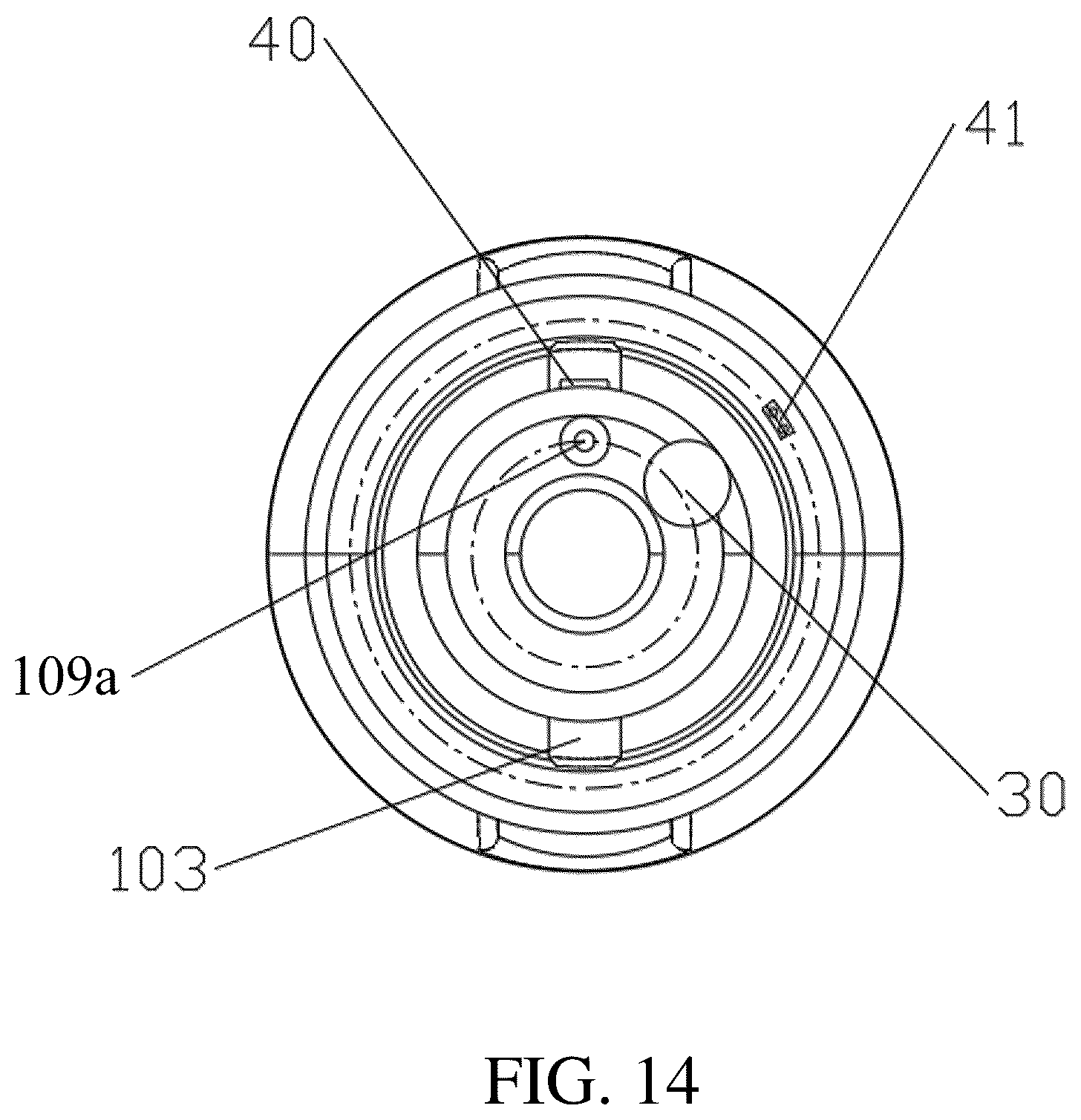 Patent US12611360 Figure 14 – Massager