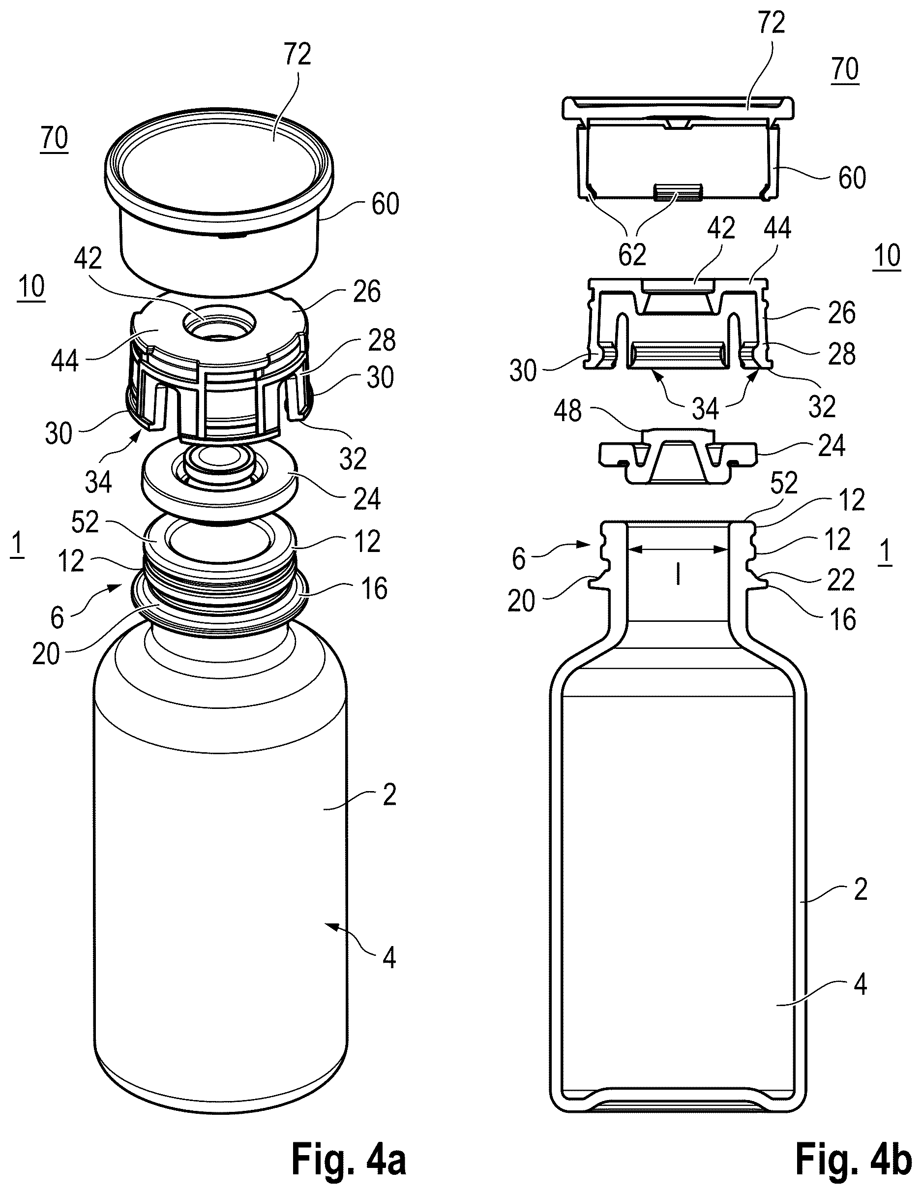 Patent US12611363 Figure 3 – Closure system for a medicament, and medicament container comprising a closure system
