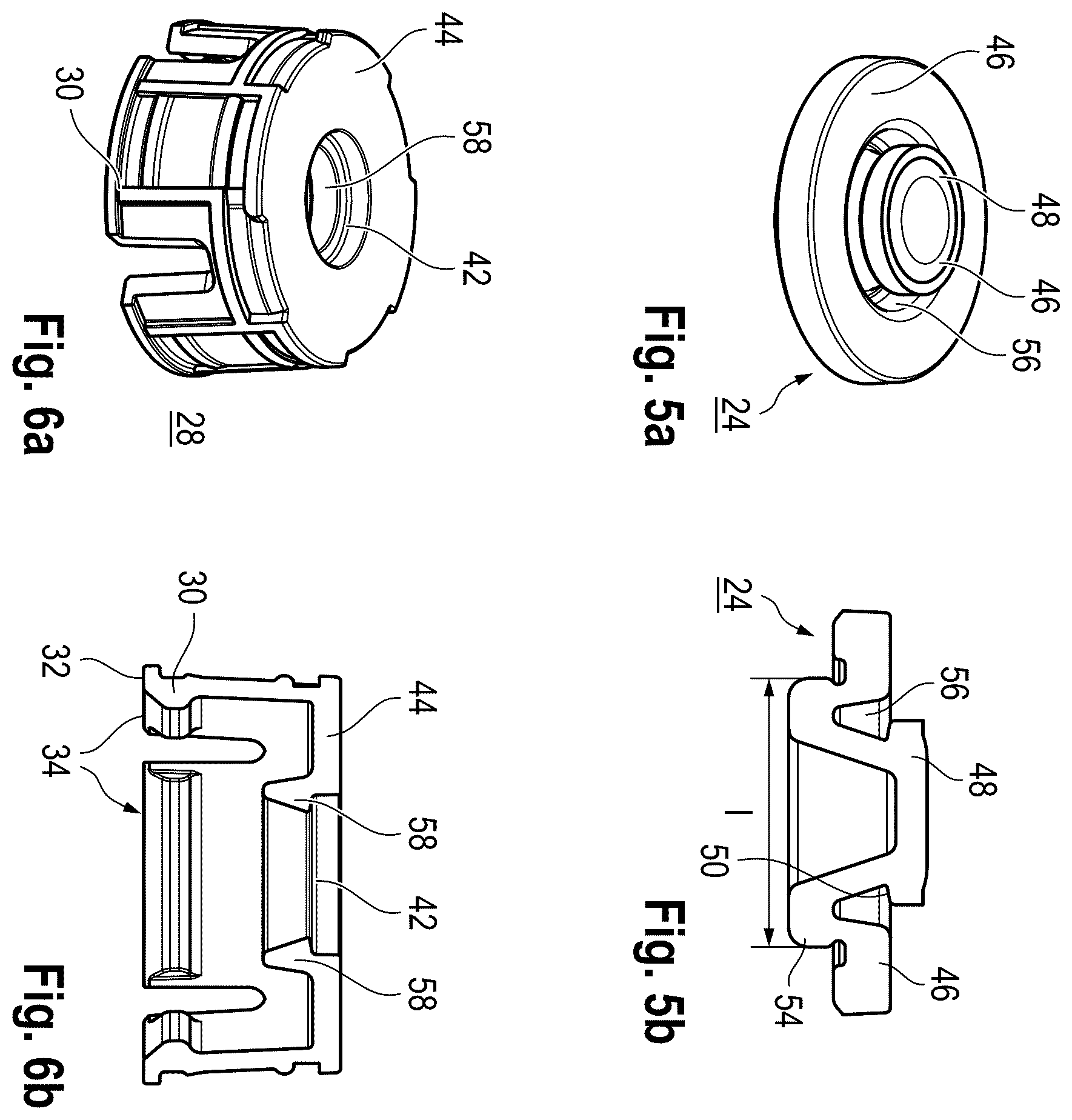 Patent US12611363 Figure 4 – Closure system for a medicament, and medicament container comprising a closure system