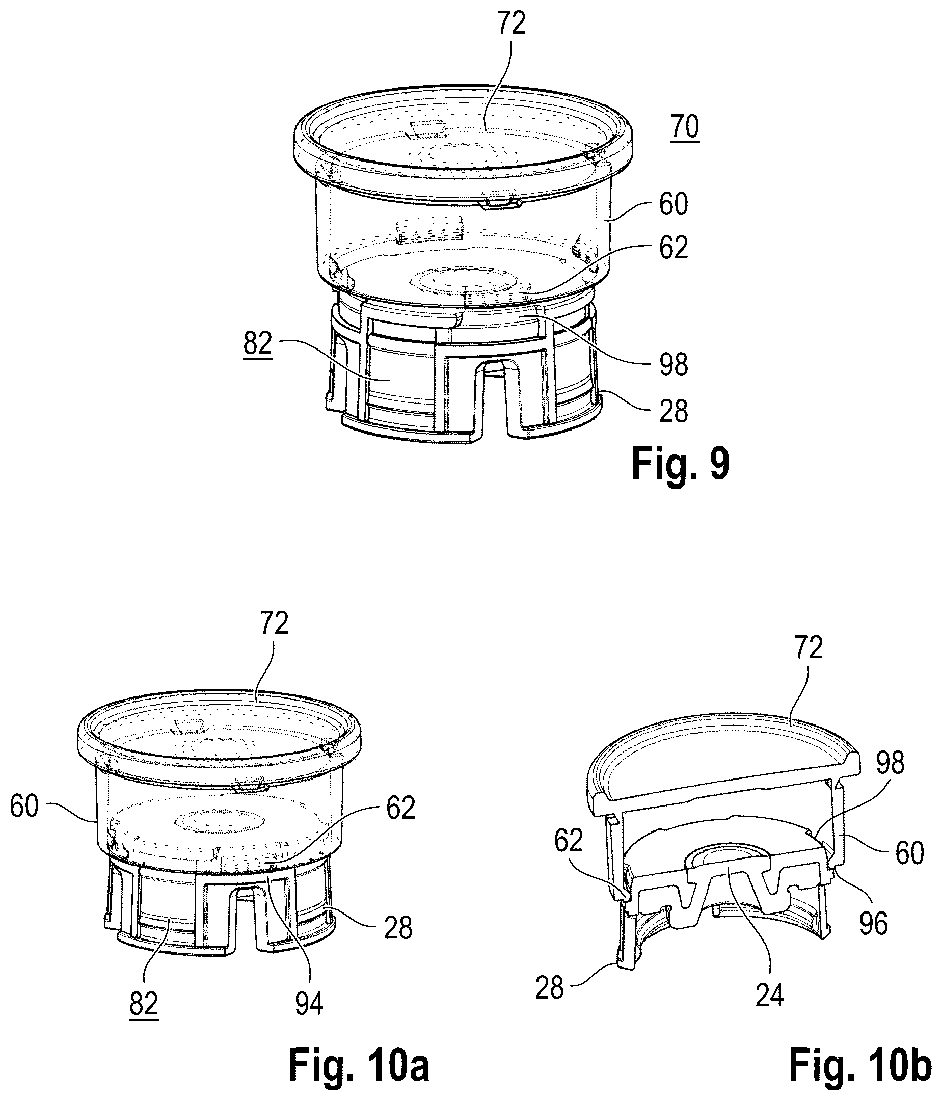 Patent US12611363 Figure 6 – Closure system for a medicament, and medicament container comprising a closure system