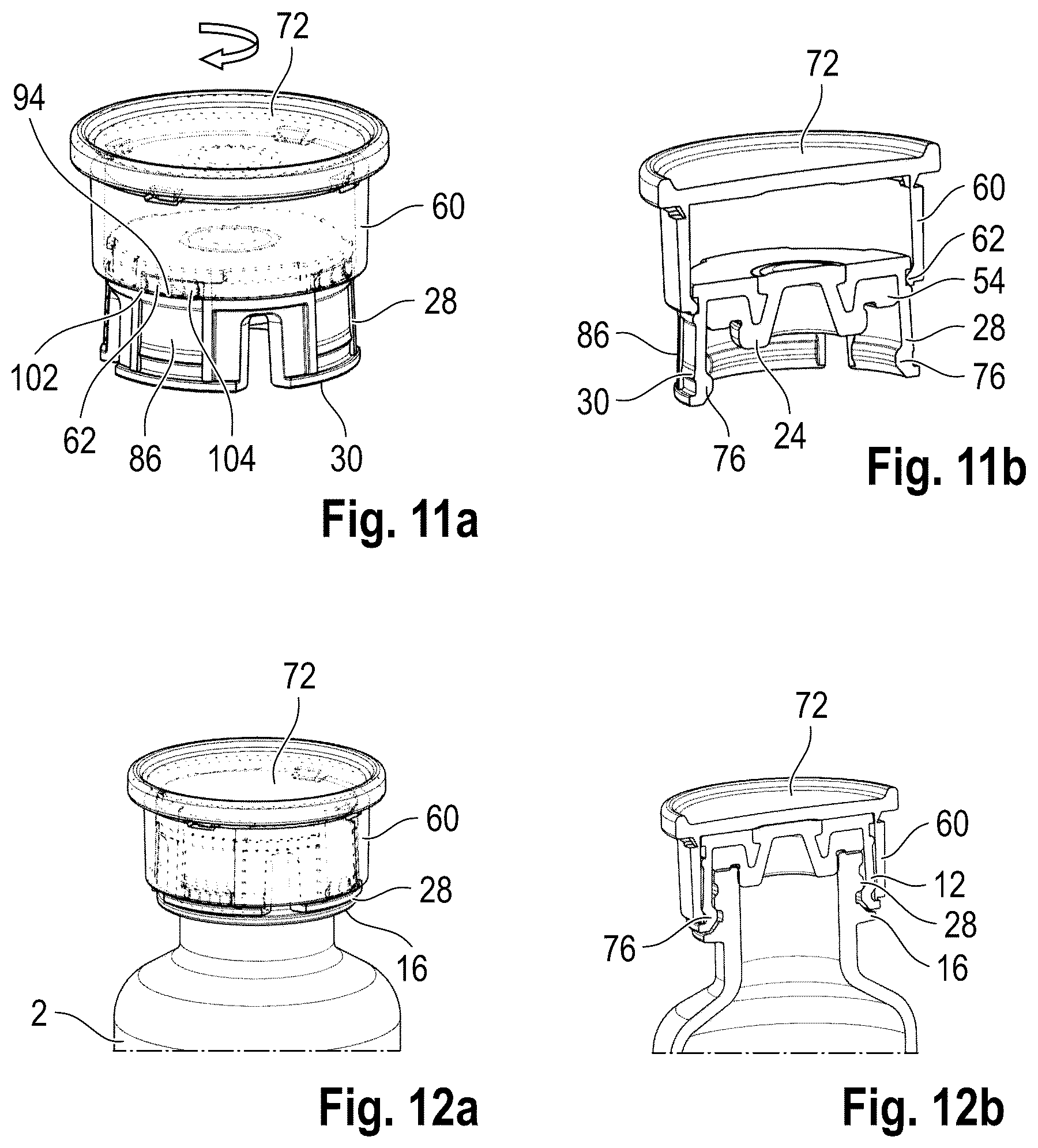 Patent US12611363 Figure 7 – Closure system for a medicament, and medicament container comprising a closure system