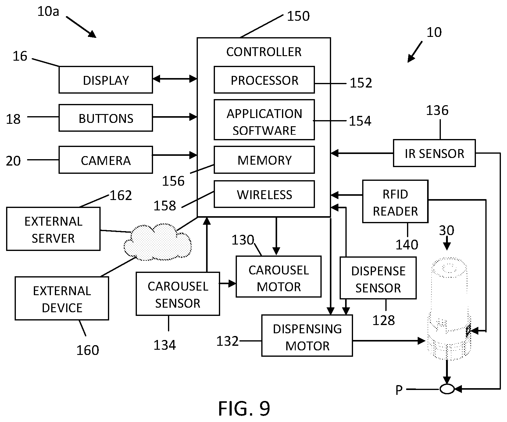 Patent US12611364 Figure 9 – Systems and methods for dispensing medications and supplements