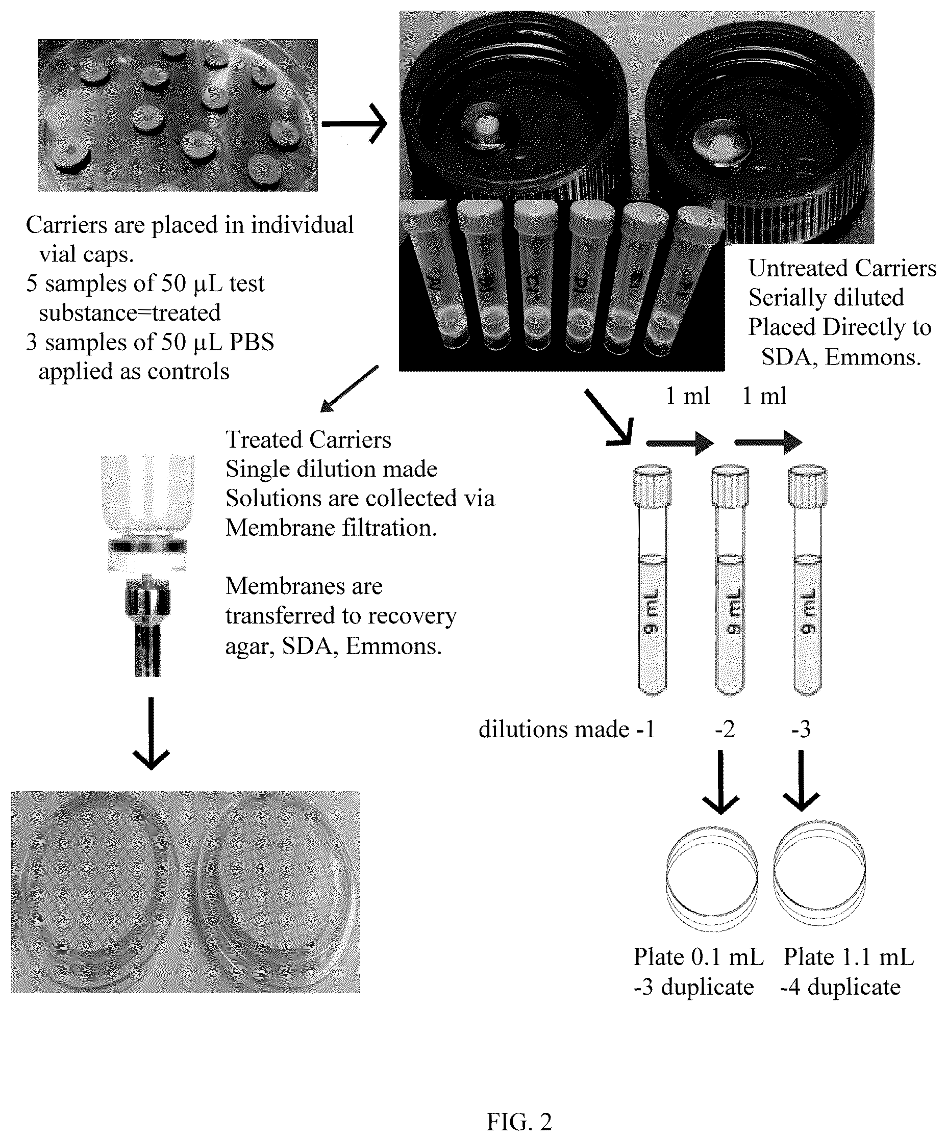 Patent US12611380 Figure 2 – Solution and method for reducing the virulence of viruses, bacteria, yeasts, or fungus
