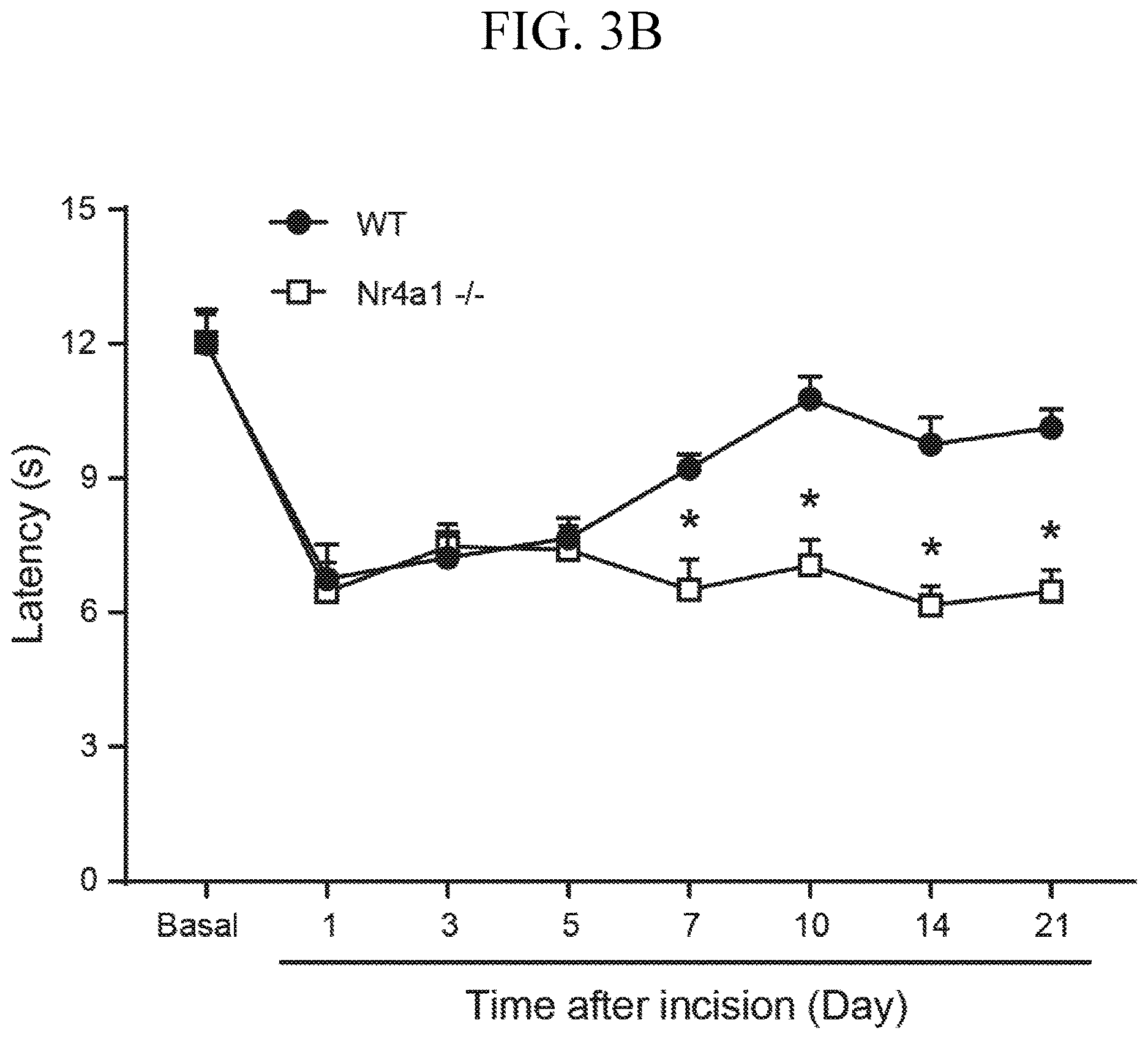 Patent US12611393 Figure 6 – Treatment of pain by targeting NR4A1