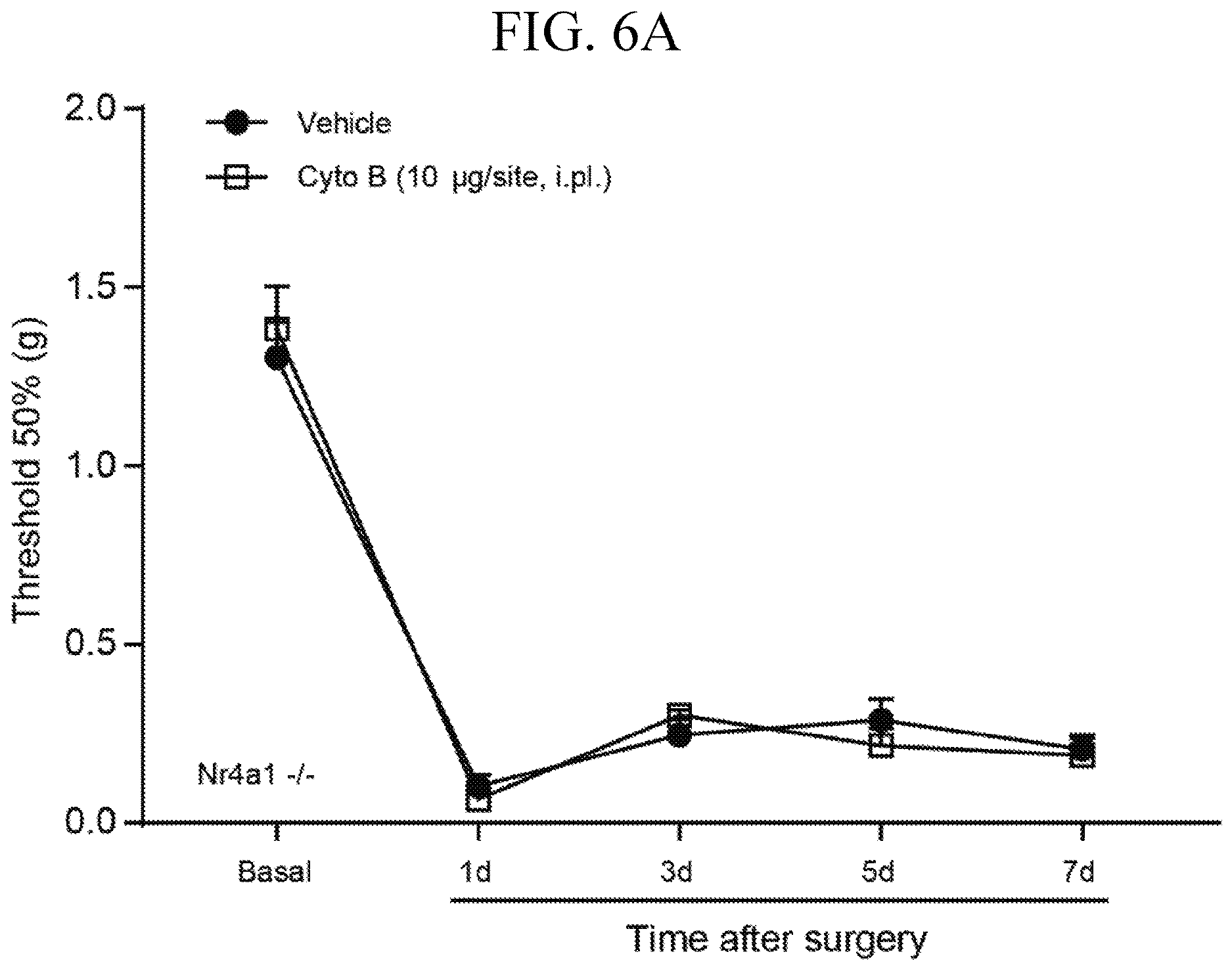 Patent US12611393 Figure 15 – Treatment of pain by targeting NR4A1