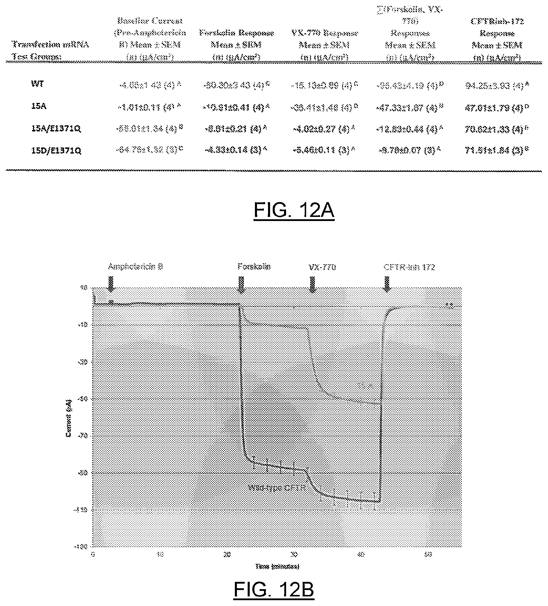 Patent US12611442 Figure 18 – mRNA encoding engineered CFTR