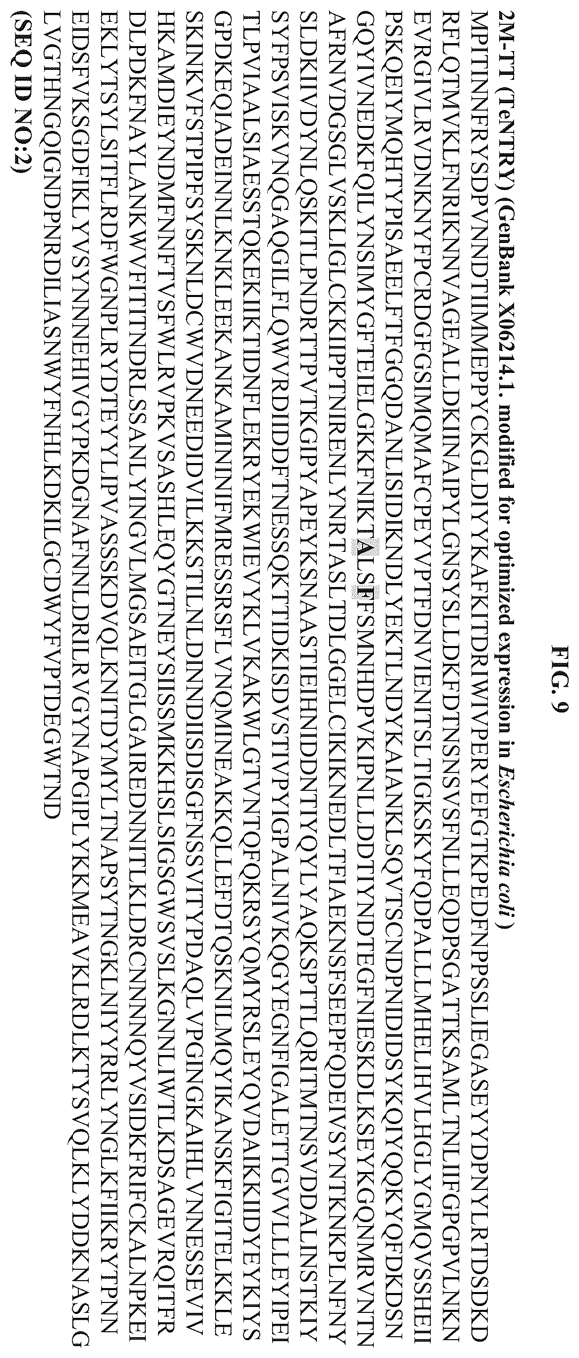 Patent US12611464 Figure 9 – Modified clostridial neurotoxins as vaccine and conjugate vaccine platforms