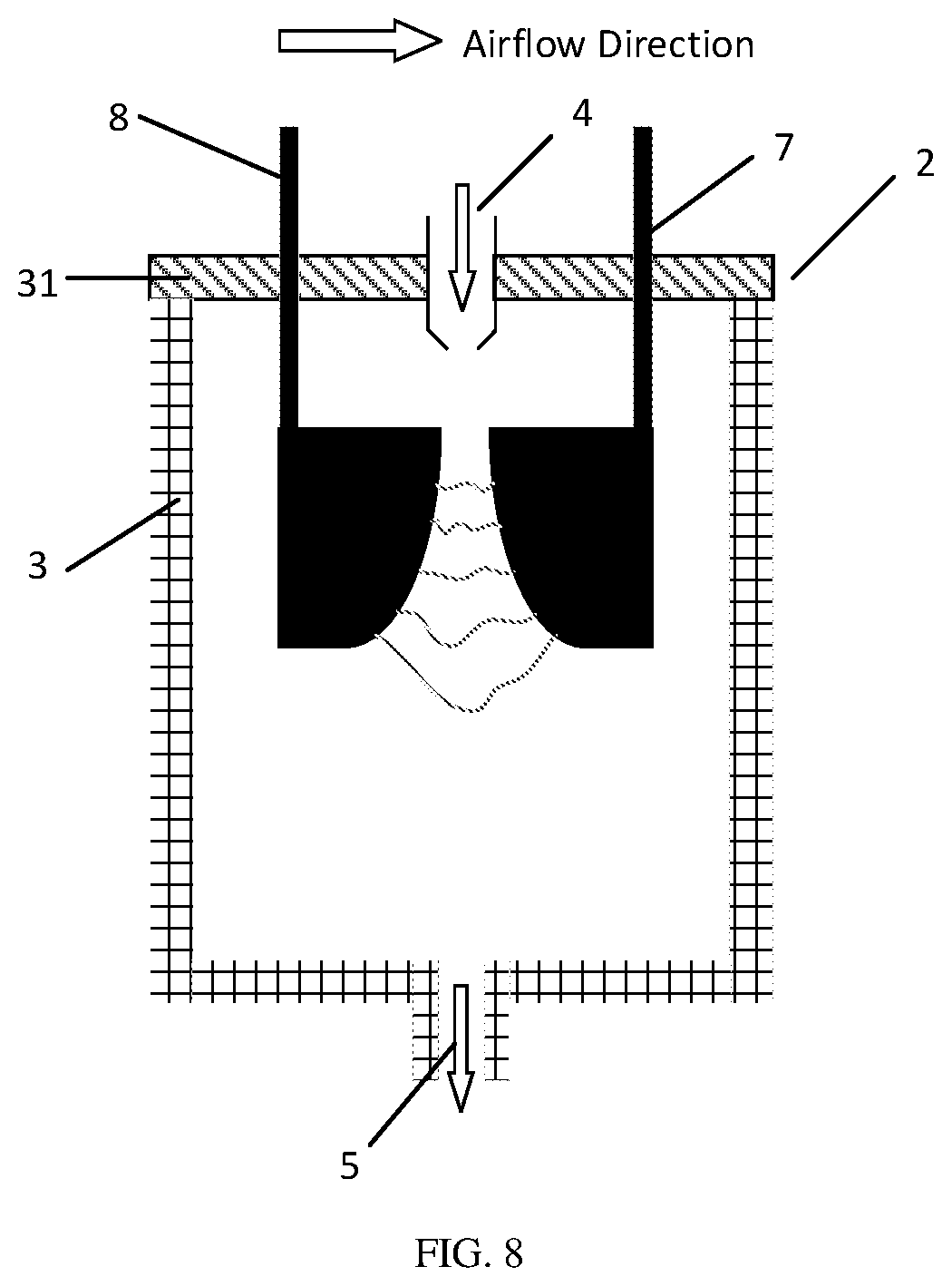 Patent US12611474 Figure 9 – Gliding arc and dielectric barrier discharge combined discharge plasma disinfection device and method