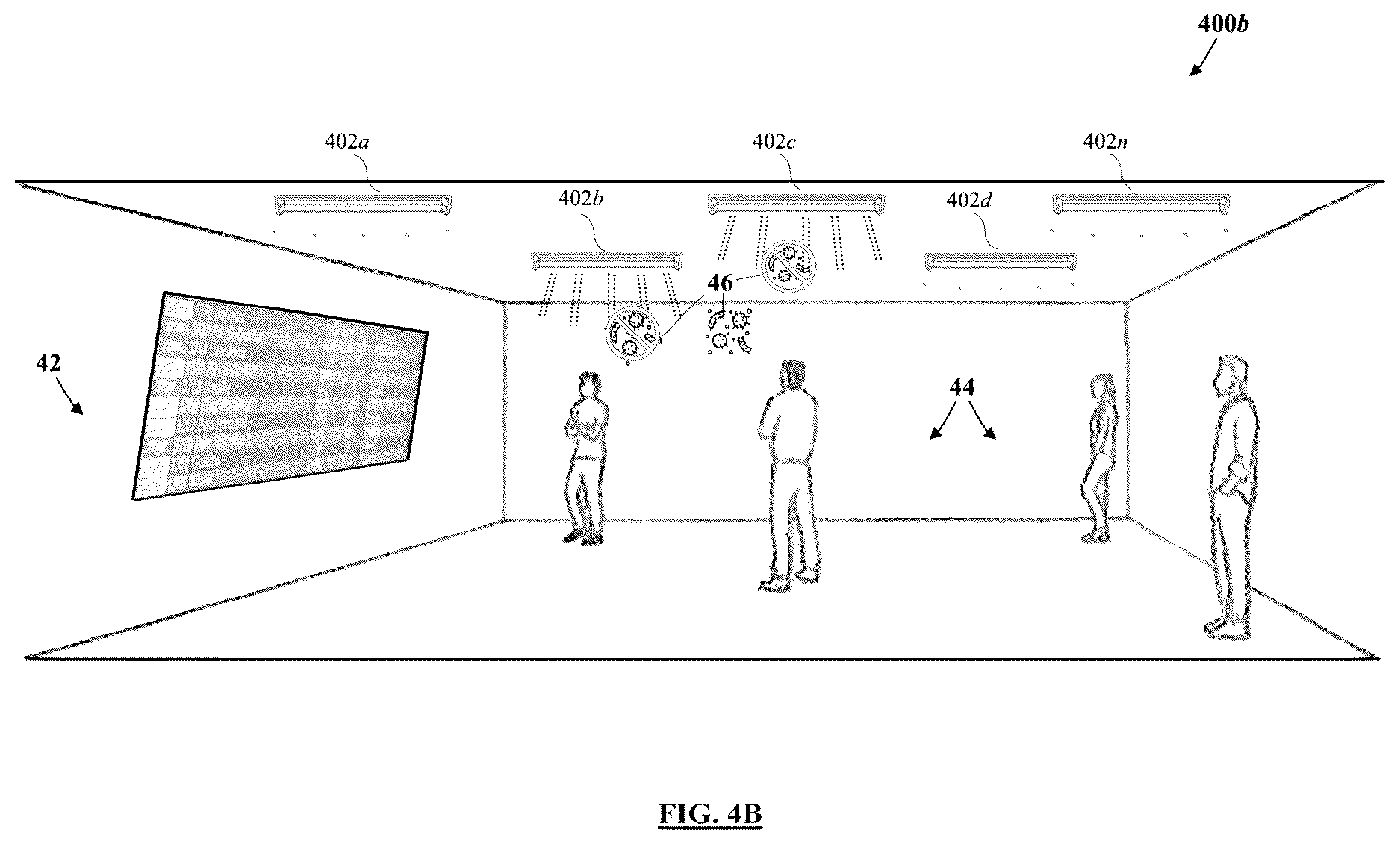 Patent US12611476 Figure 5 – Apparatus, system and method for adaptive emission of radiation in interior environments