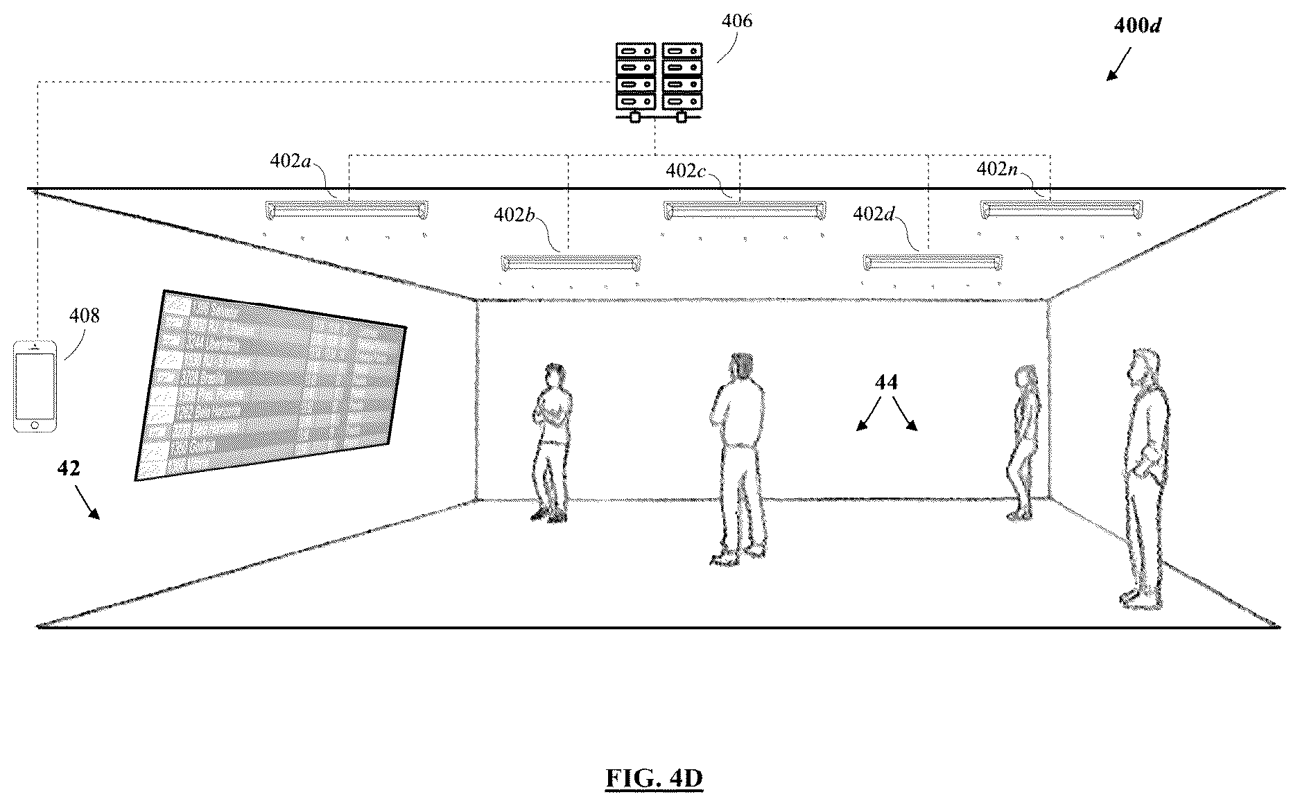 Patent US12611476 Figure 7 – Apparatus, system and method for adaptive emission of radiation in interior environments