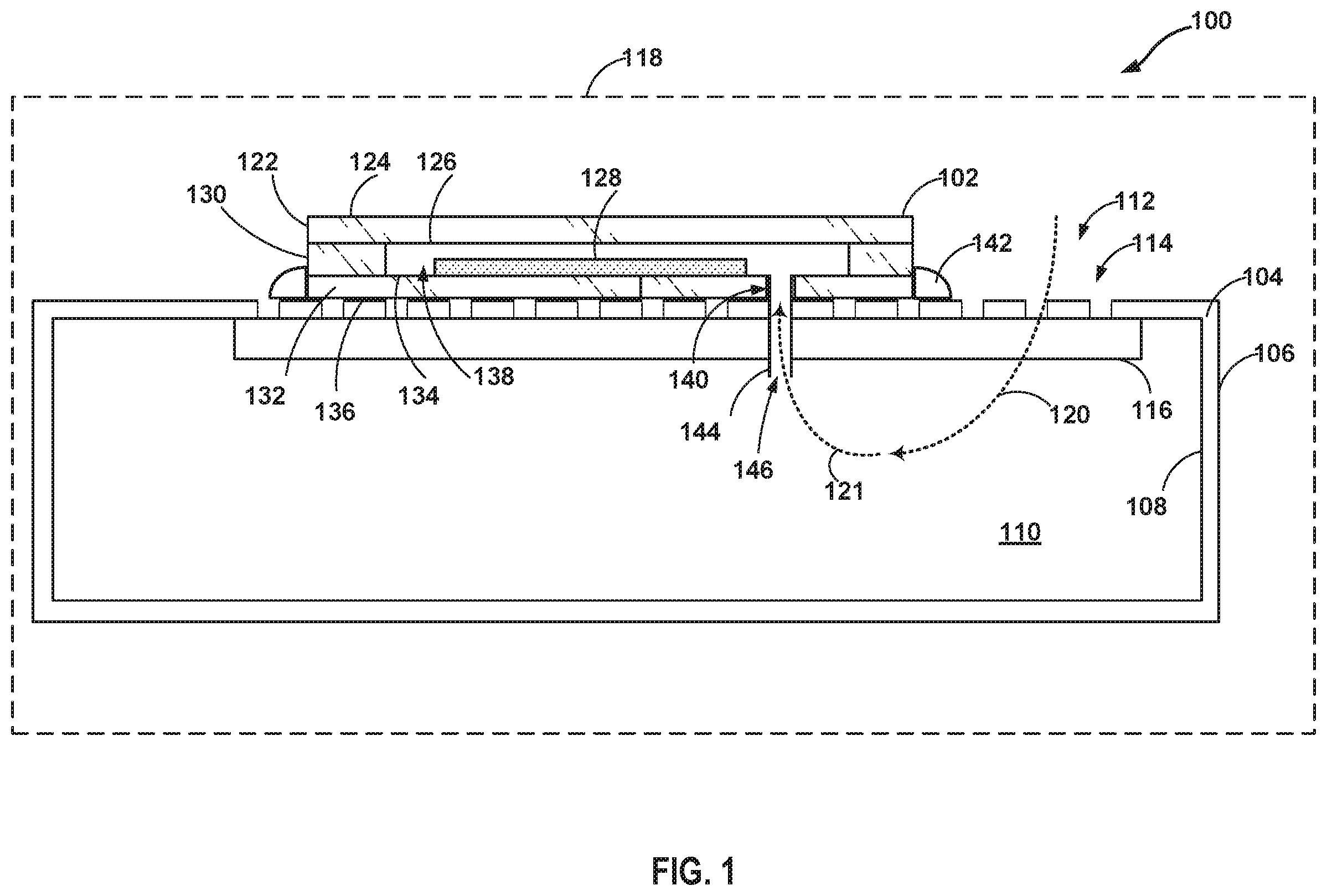 Patent US12611478 Figure 1 – Determining effectiveness of sterilization procedure from outside the sterilization package
