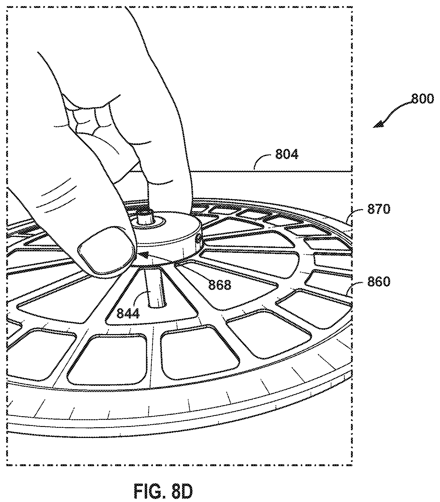 Patent US12611478 Figure 11 – Determining effectiveness of sterilization procedure from outside the sterilization package